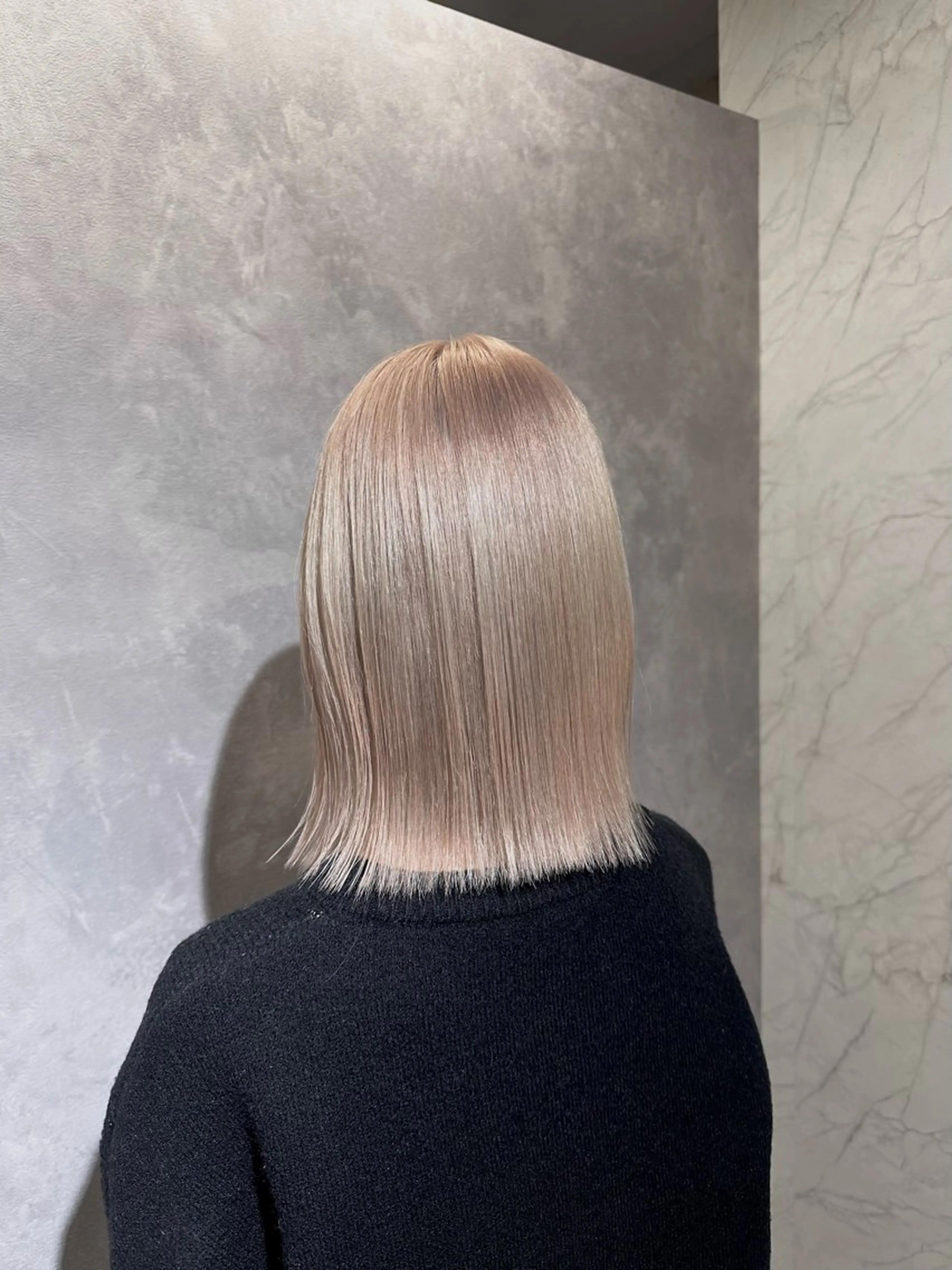 ケアブリーチリタッチ+カラー🧚の写真