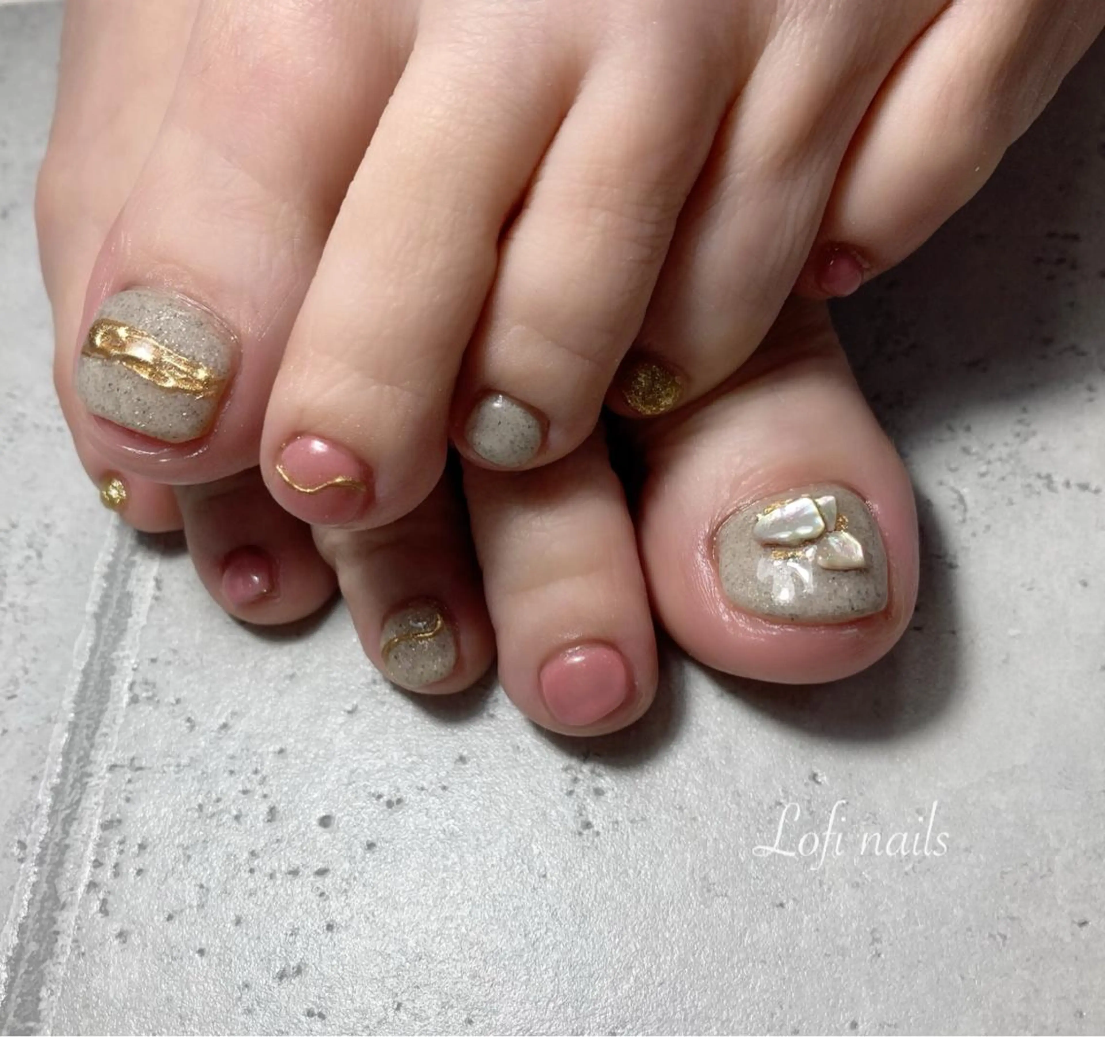 ネイル アートネイル Lofi nails ゆきこのネイルデザイン