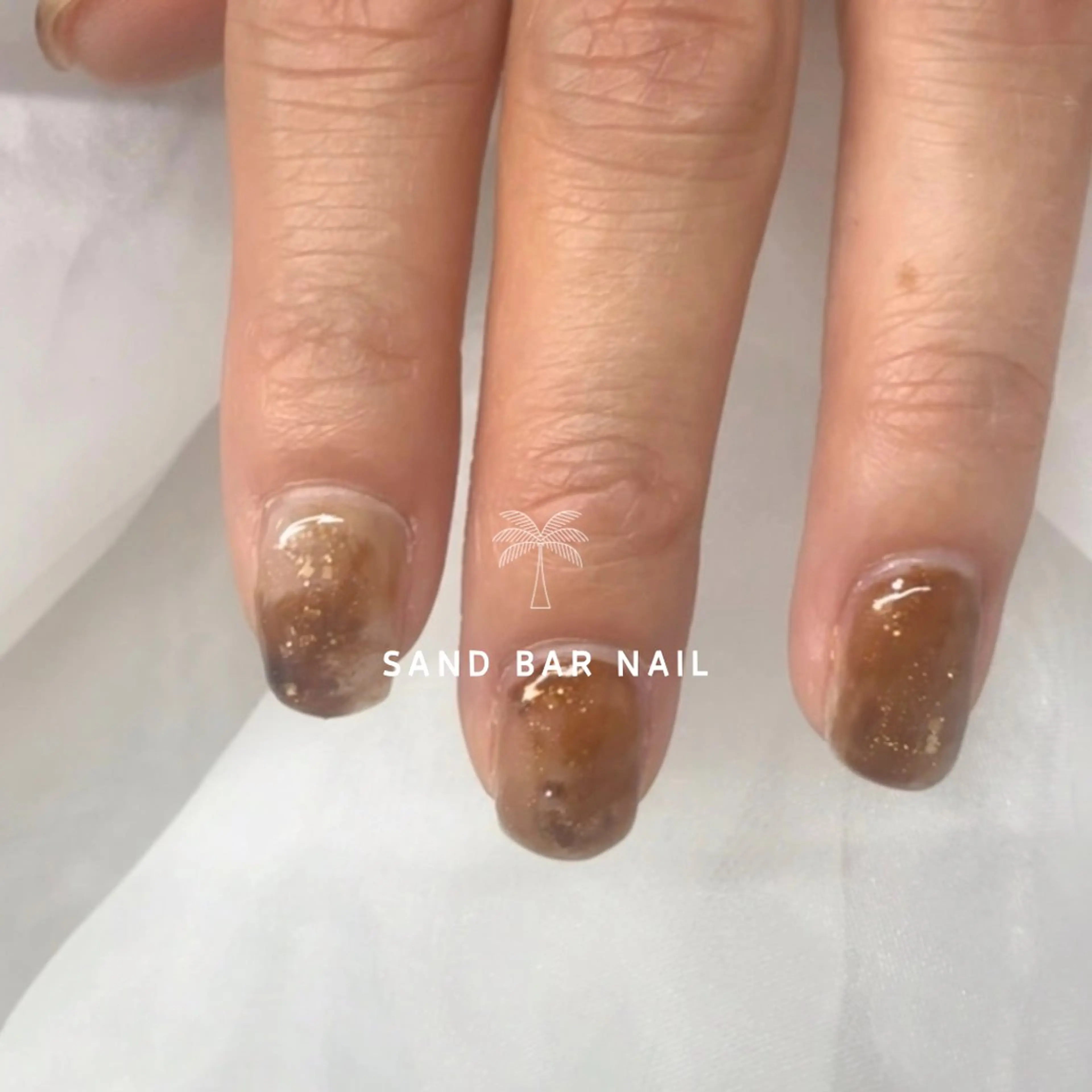 ネイル ニュアンスネイル フットネイル SAND BAR NAILのネイルデザイン