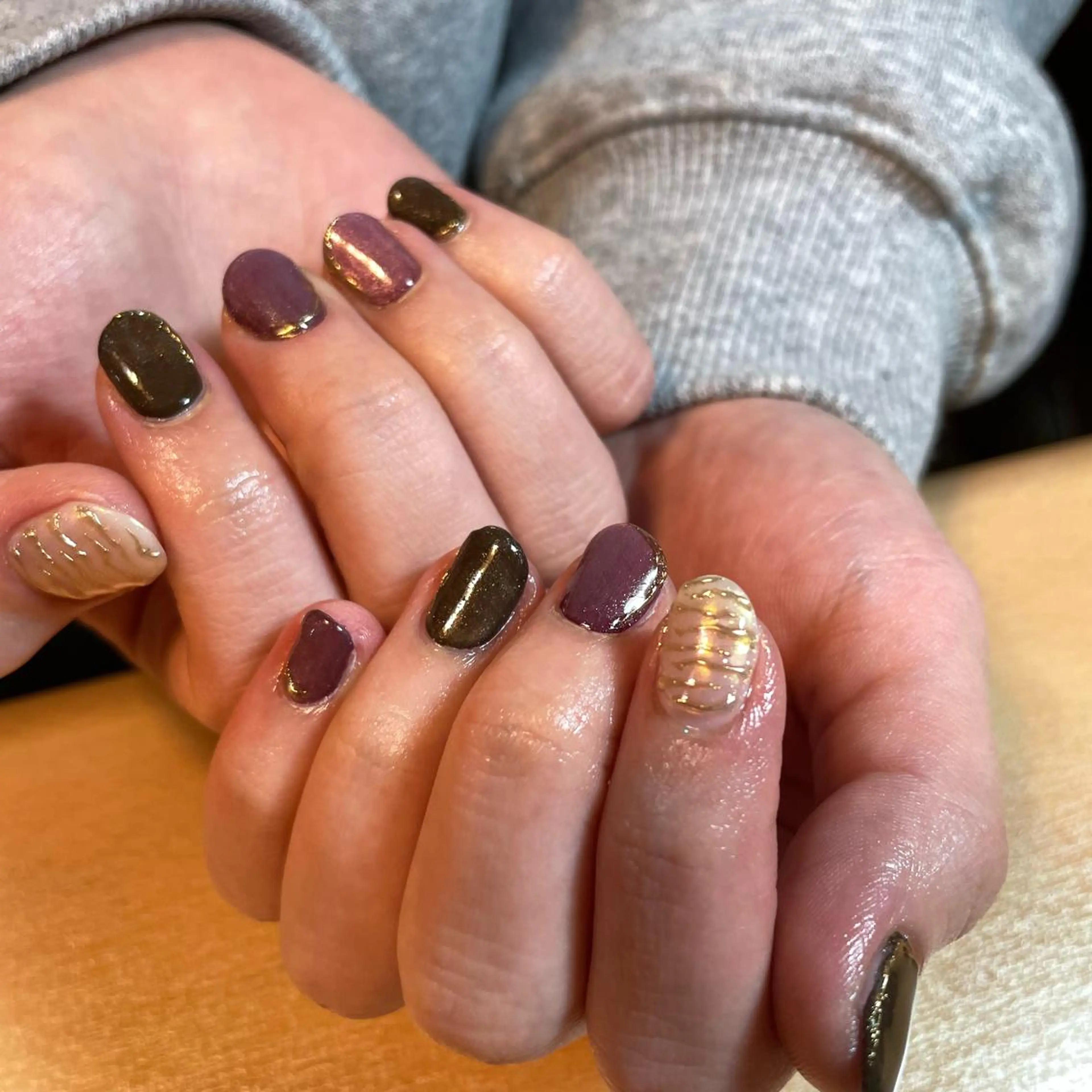 ネイル ハンドネイル 大家 小百合のネイルデザイン