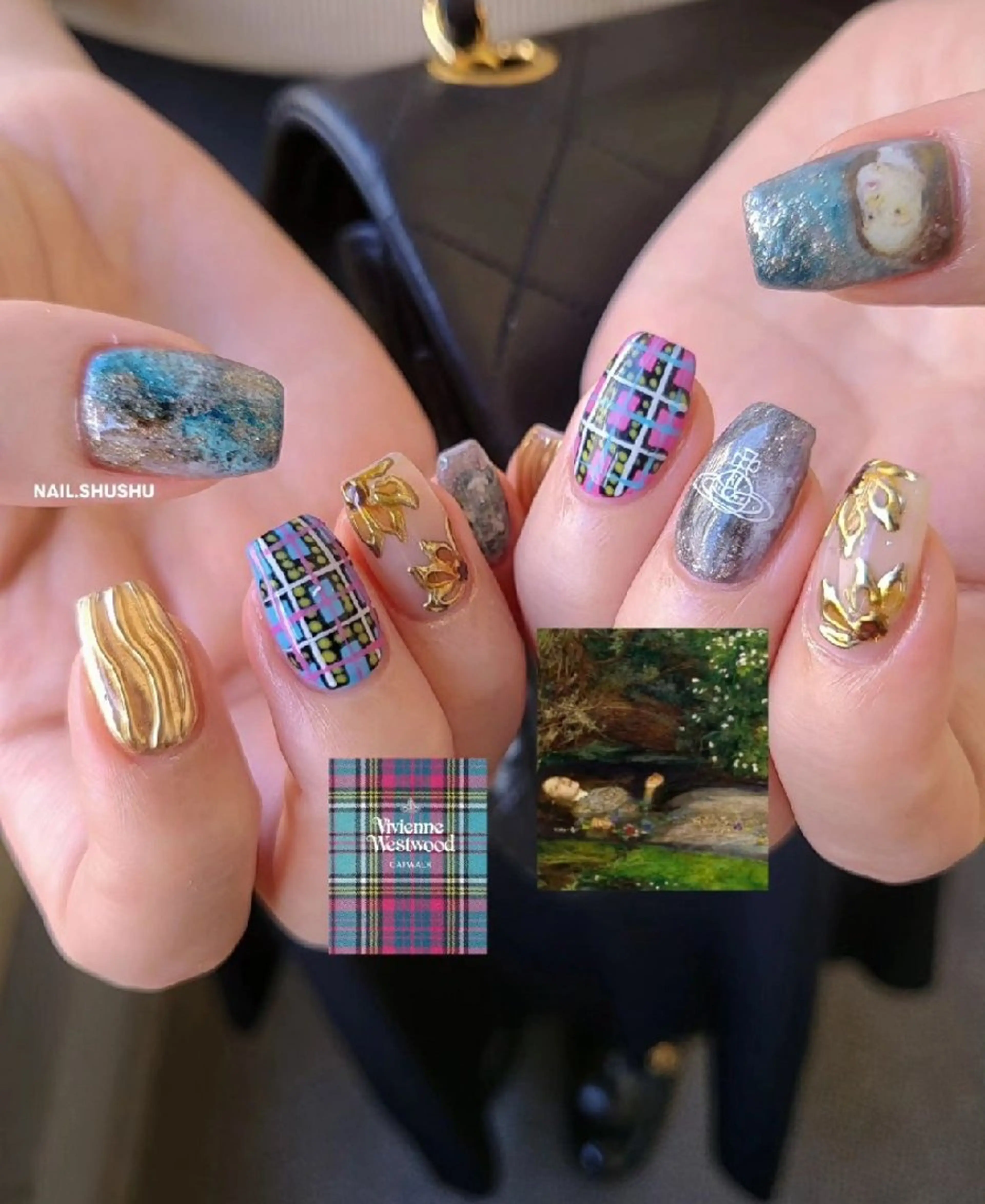 ネイル 3dパーツ/流行り 👧shushu❤️のネイルデザイン