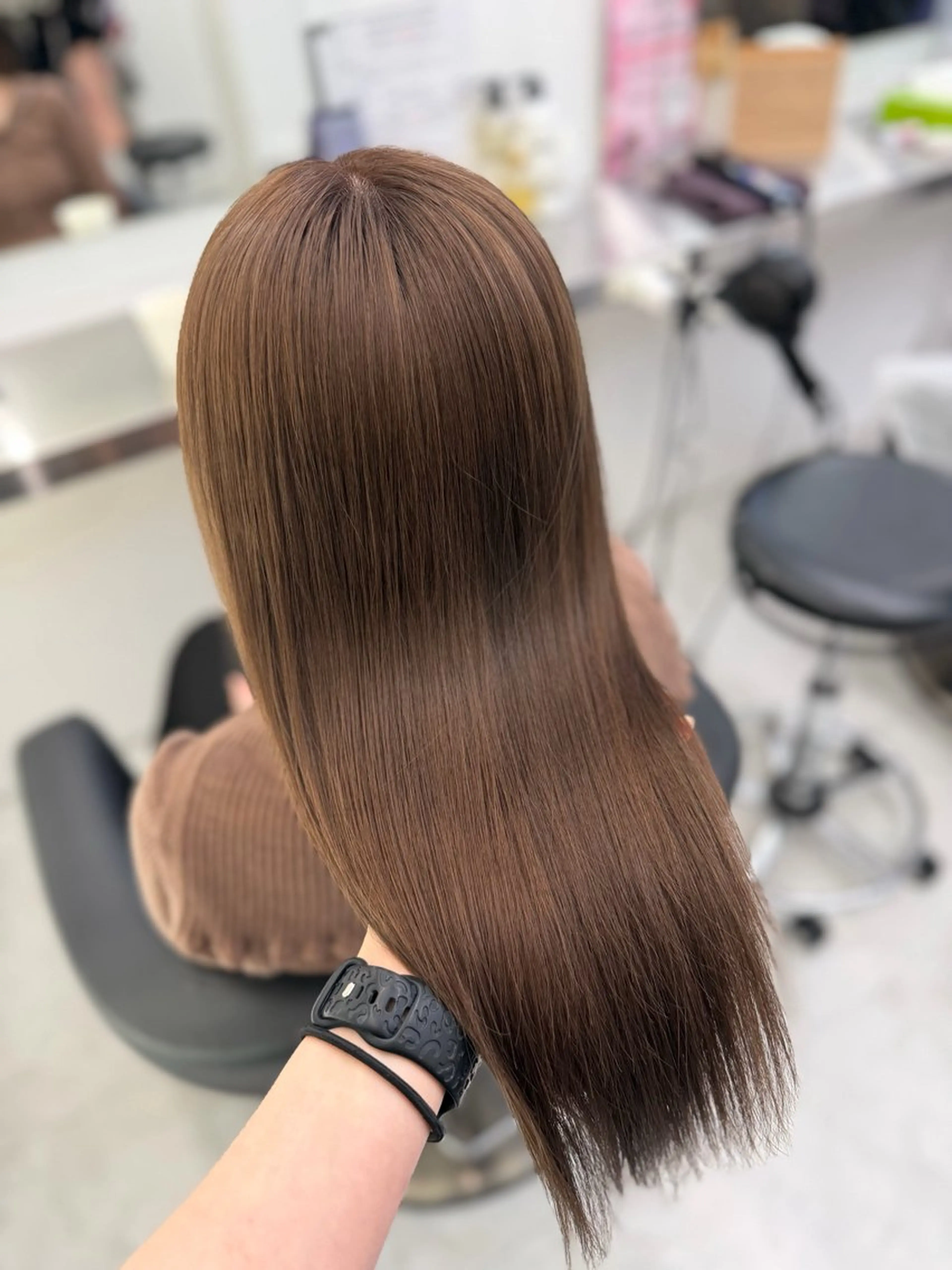 カラー ヘアカラー トリートメント 透ける透明感カラー 🎀anju/渋谷のヘアスタイル