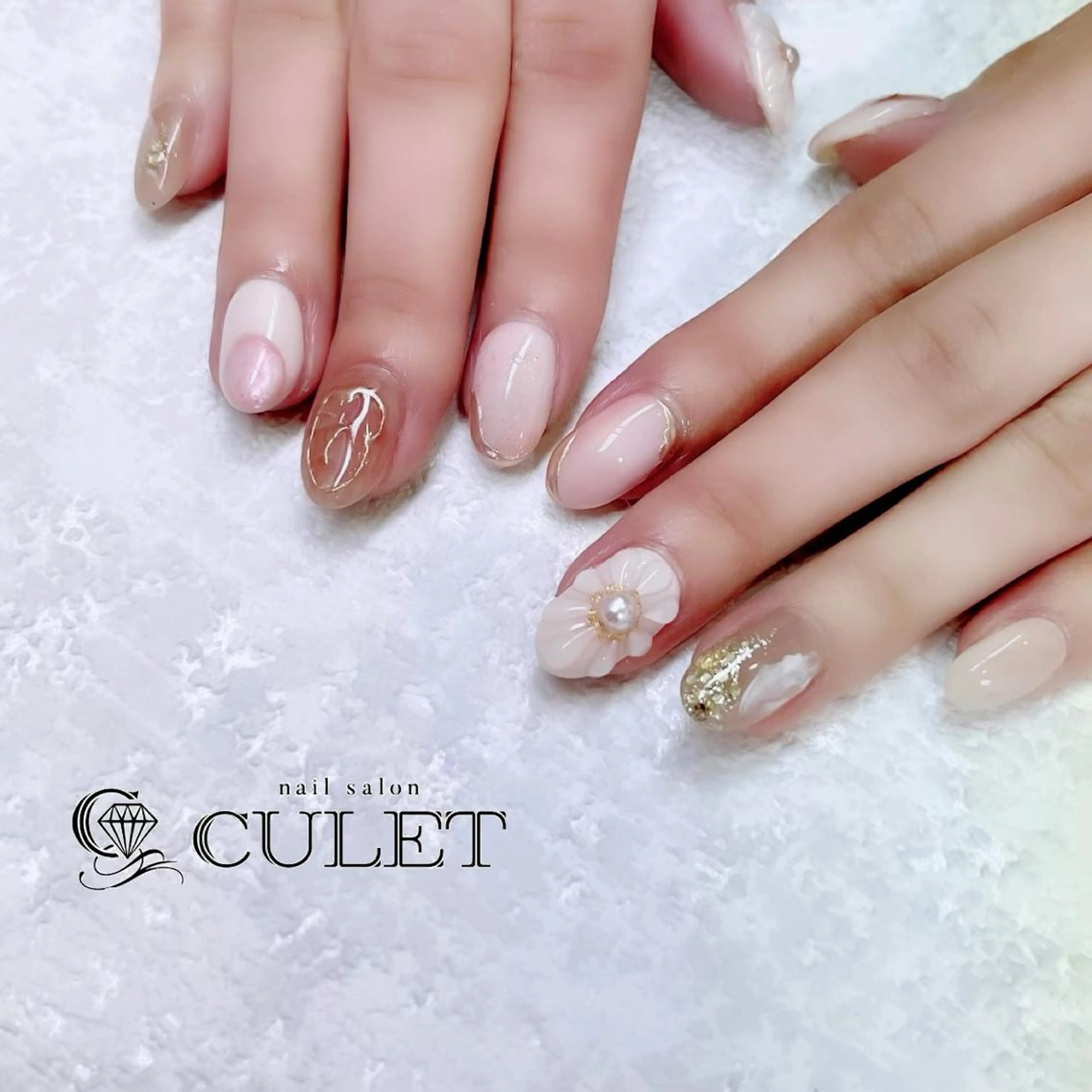 ネイル CULET MOEのネイルデザイン