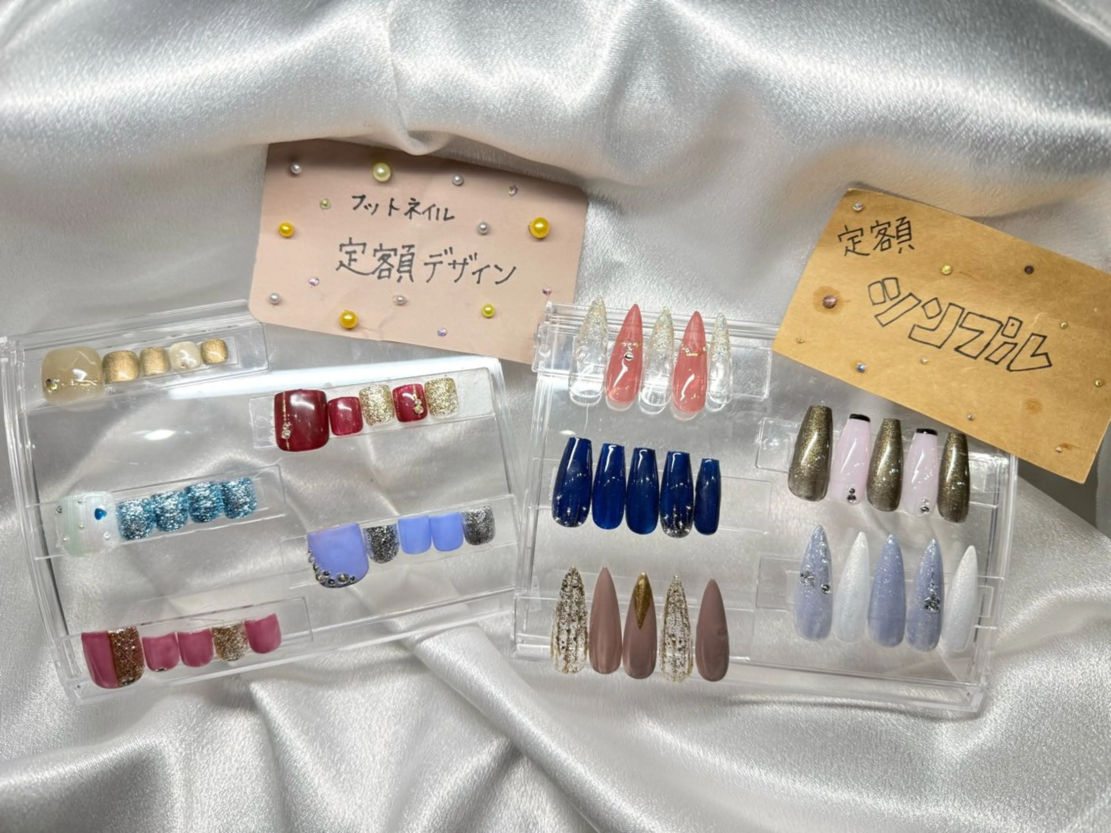 ネイル フットネイル ハンドネイル WINK DOLL RIANのネイルデザイン