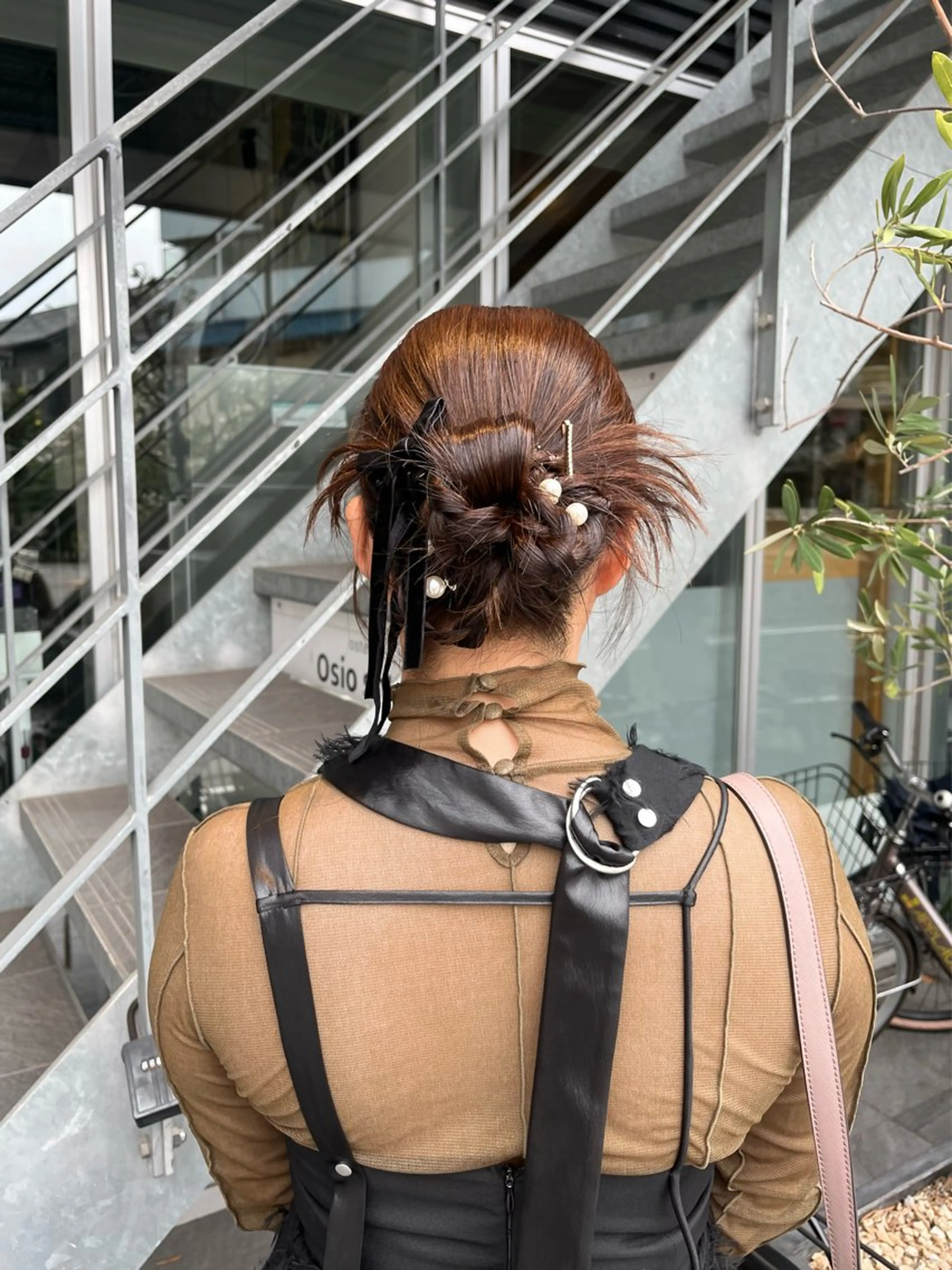 ヘアアレンジ イケハラ ナナミのヘアスタイル