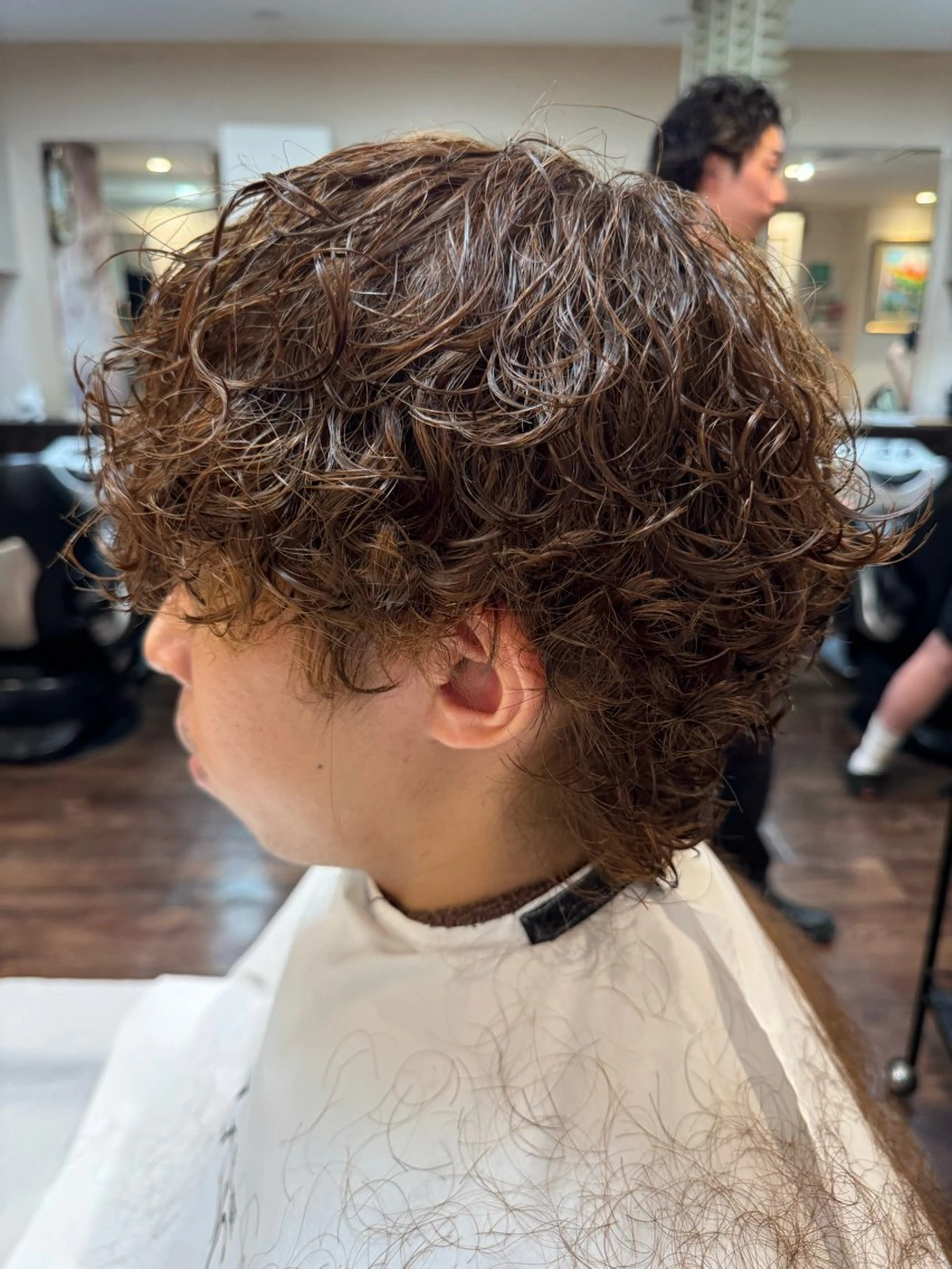 パーマ 有田 大輝のヘアスタイル