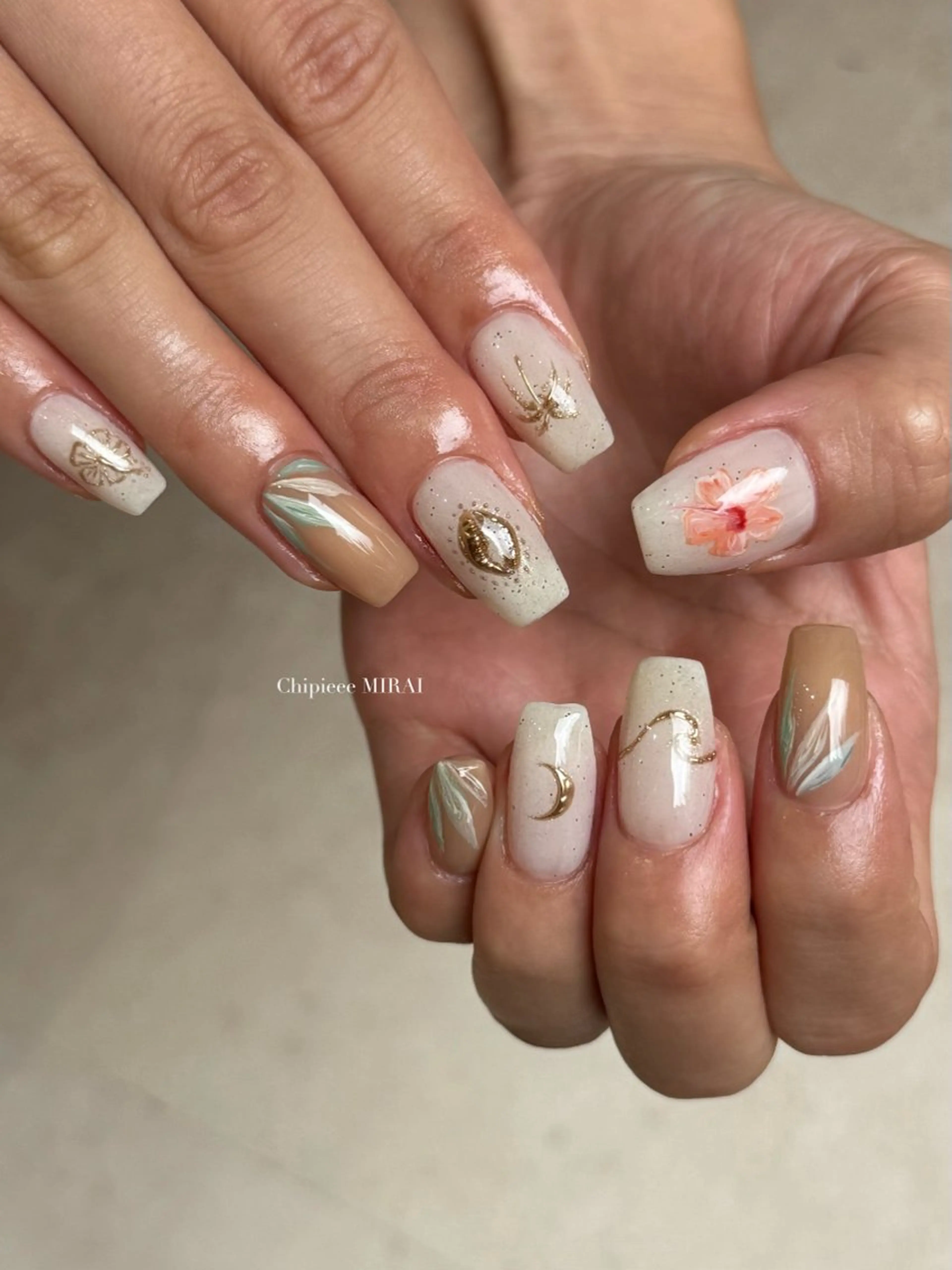 ネイル ハンドネイル Chipieee MIRAIのネイルデザイン