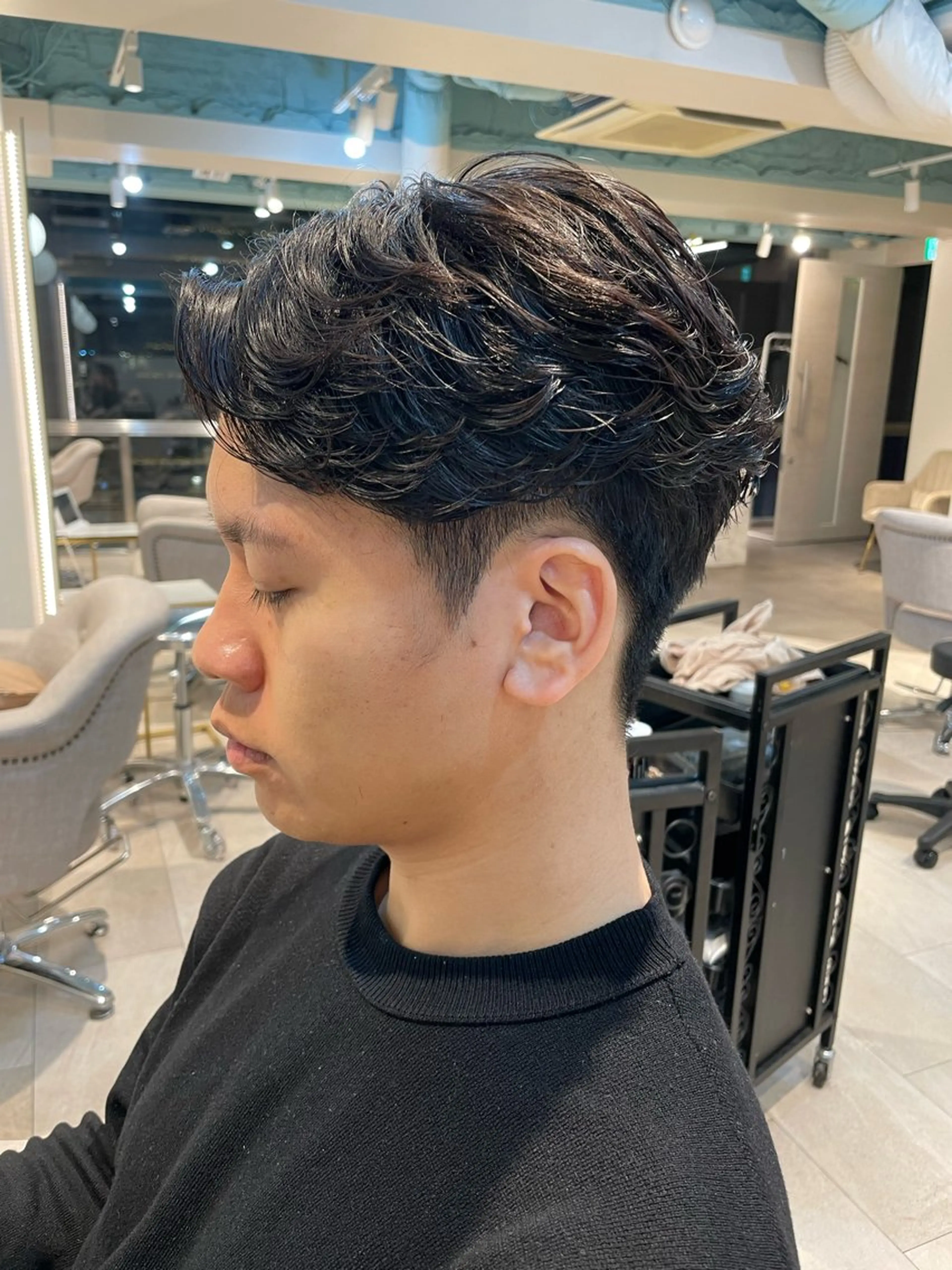 メンズ メンズの達人/センタ ーパート/根本 彩永のヘアスタイル