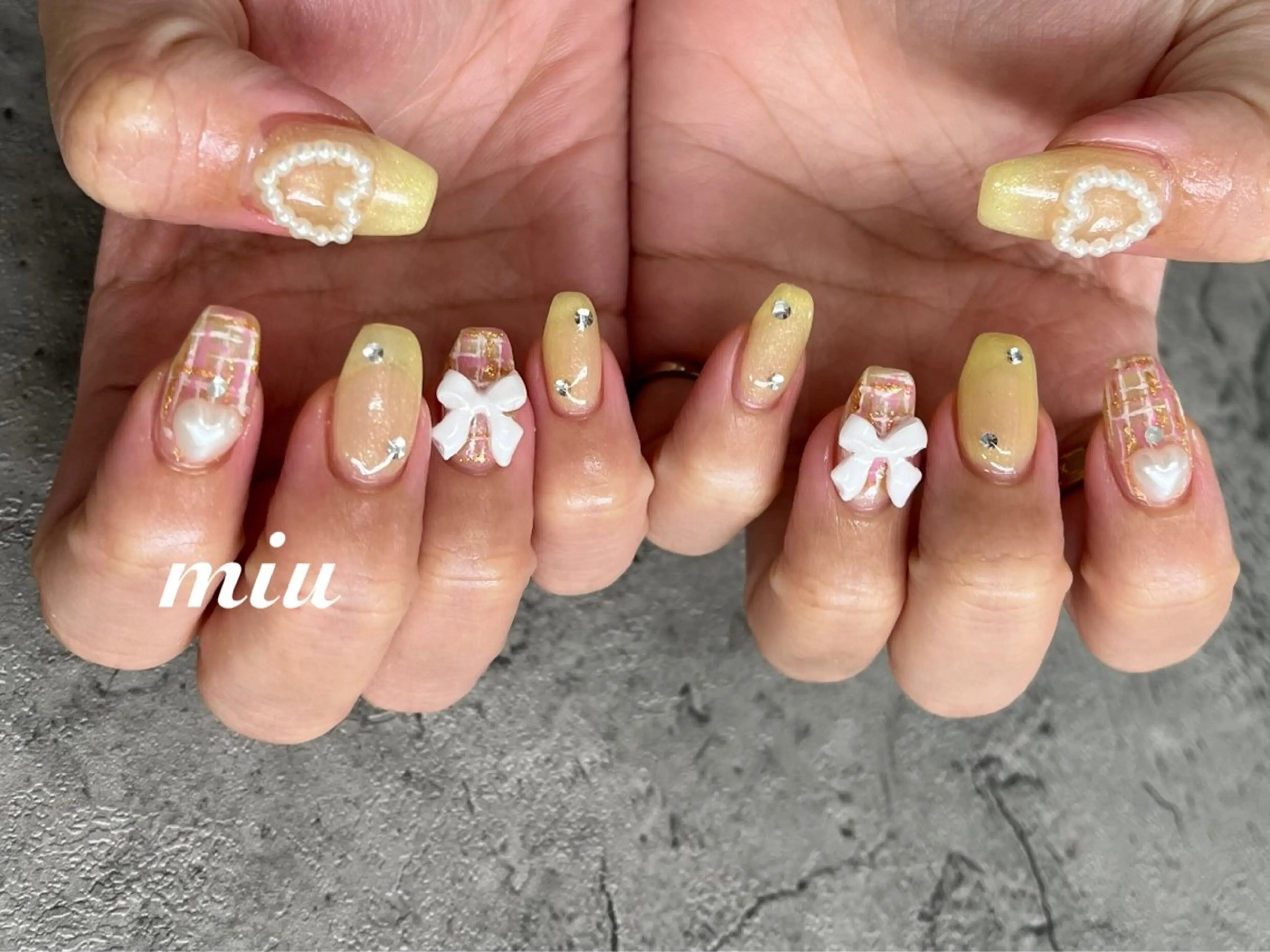 ネイル ハンドネイル miu nail 🐾mihoのネイルデザイン