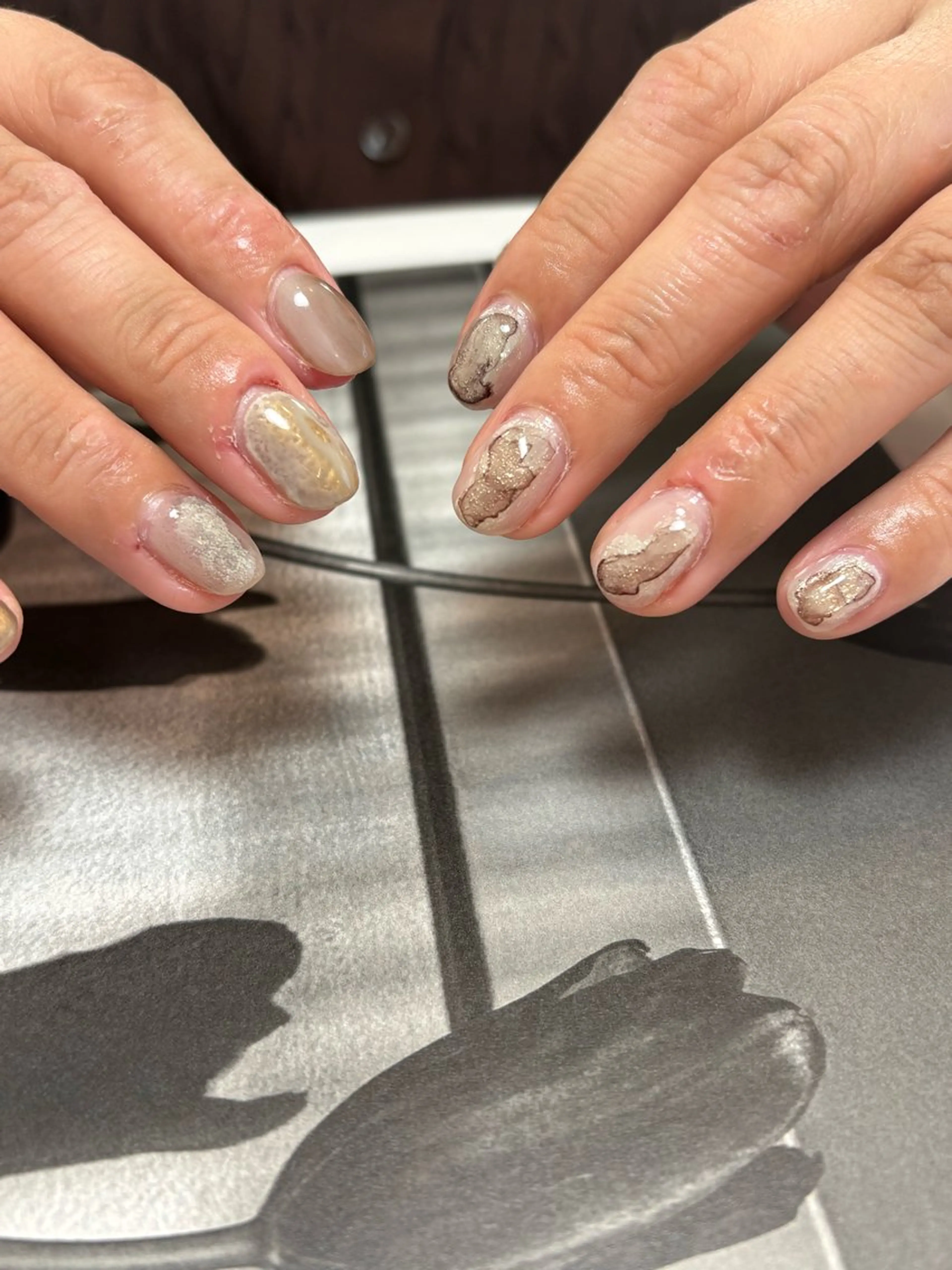 ネイル ハンドネイル sa ya...のネイルデザイン