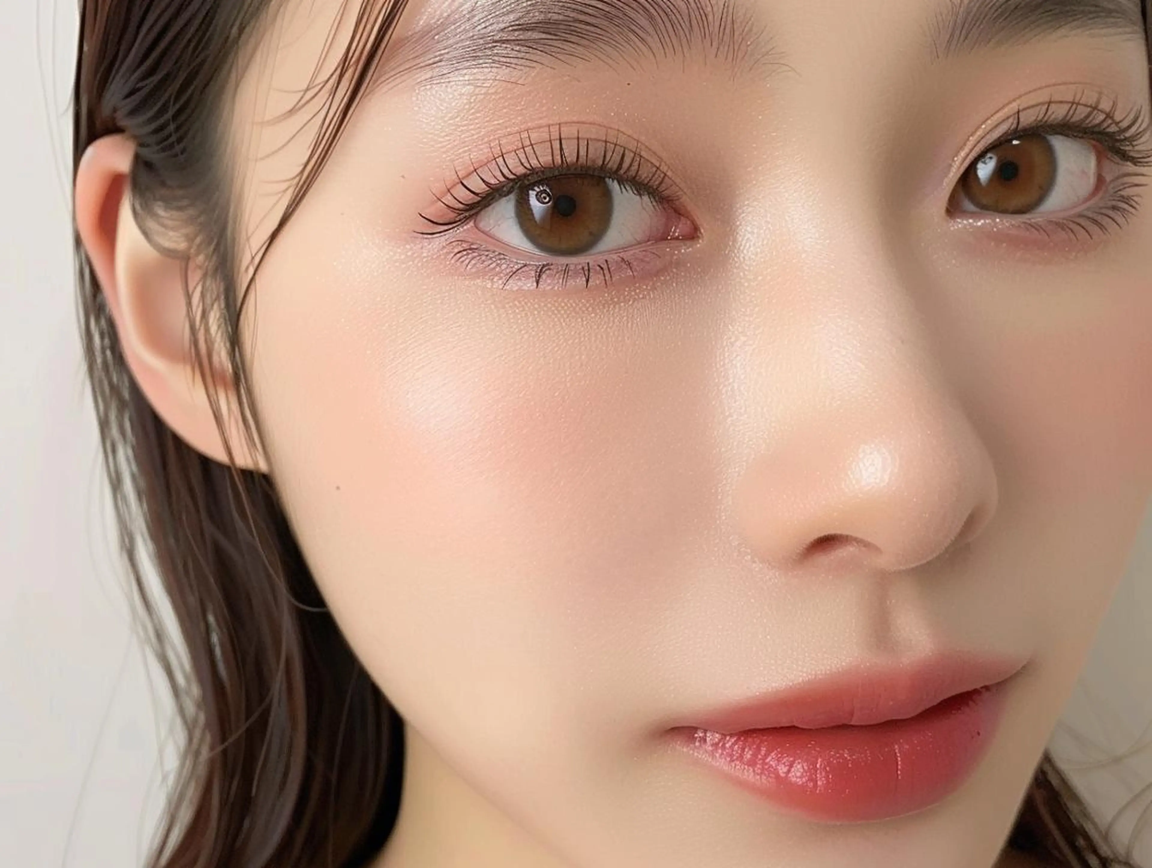 マツエク・マツパ 束感まつ毛 ナチュラル パリジェンヌラッシュリフト まつげパーマ 一重×まつ毛パーマ 🎀Ruka🎀 【束感マツパ】のマツエク・マツパデザイン