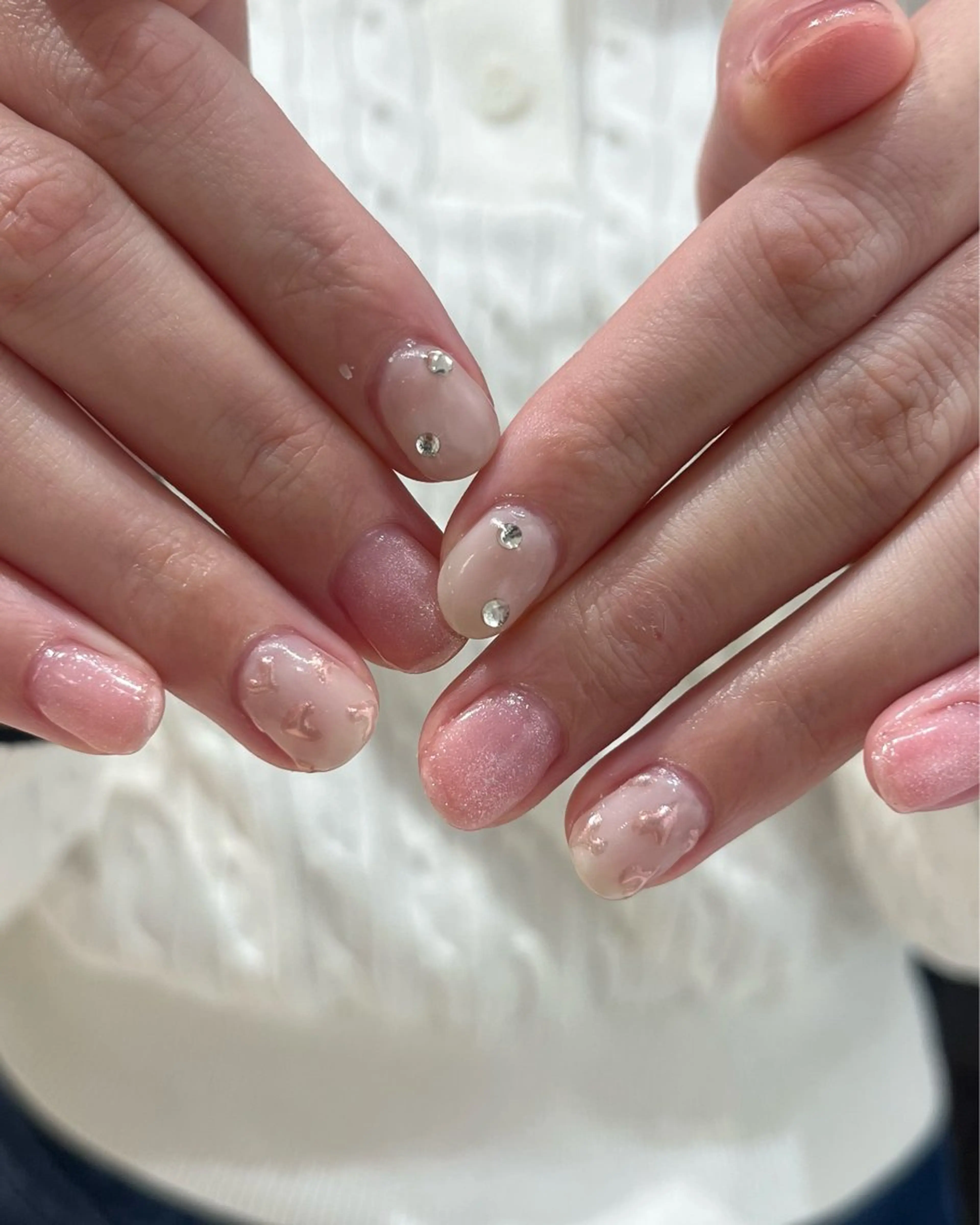 ネイル 持ち込み ハンドネイル kanatsu yorikoのネイルデザイン