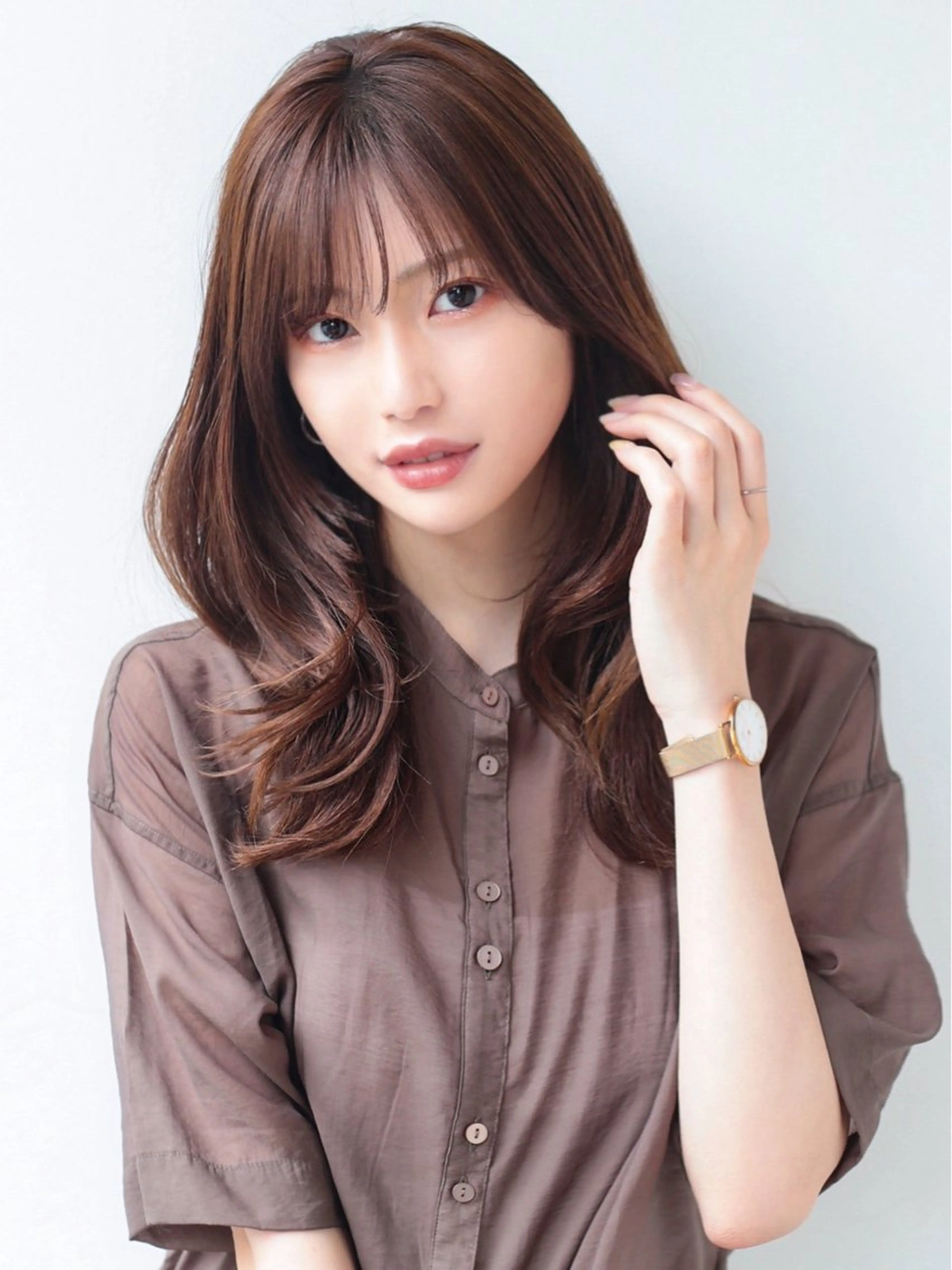 ミディアム AFLOAT TOKYOのヘアスタイル