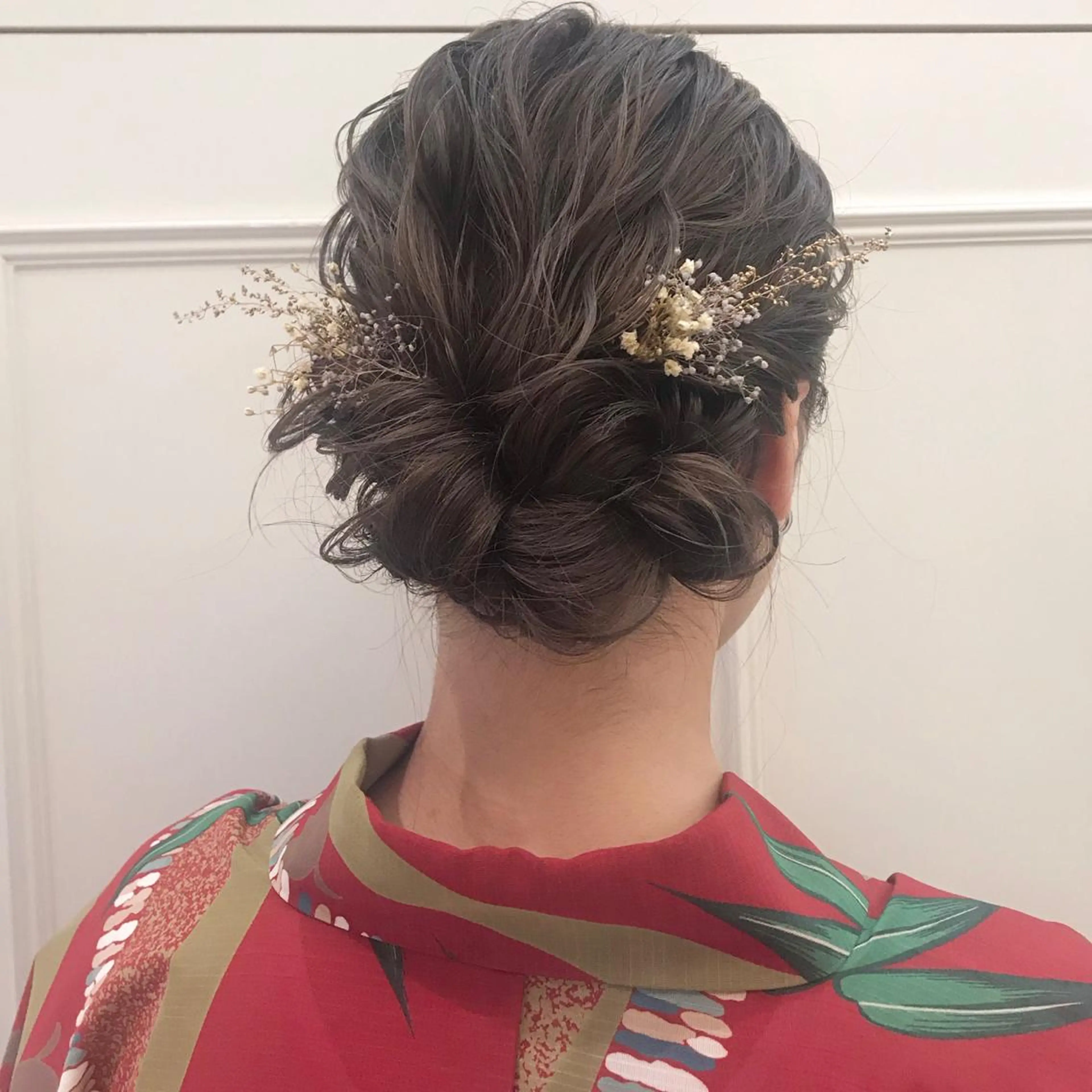 ミディアム 浴衣 大久保 愛のヘアスタイル