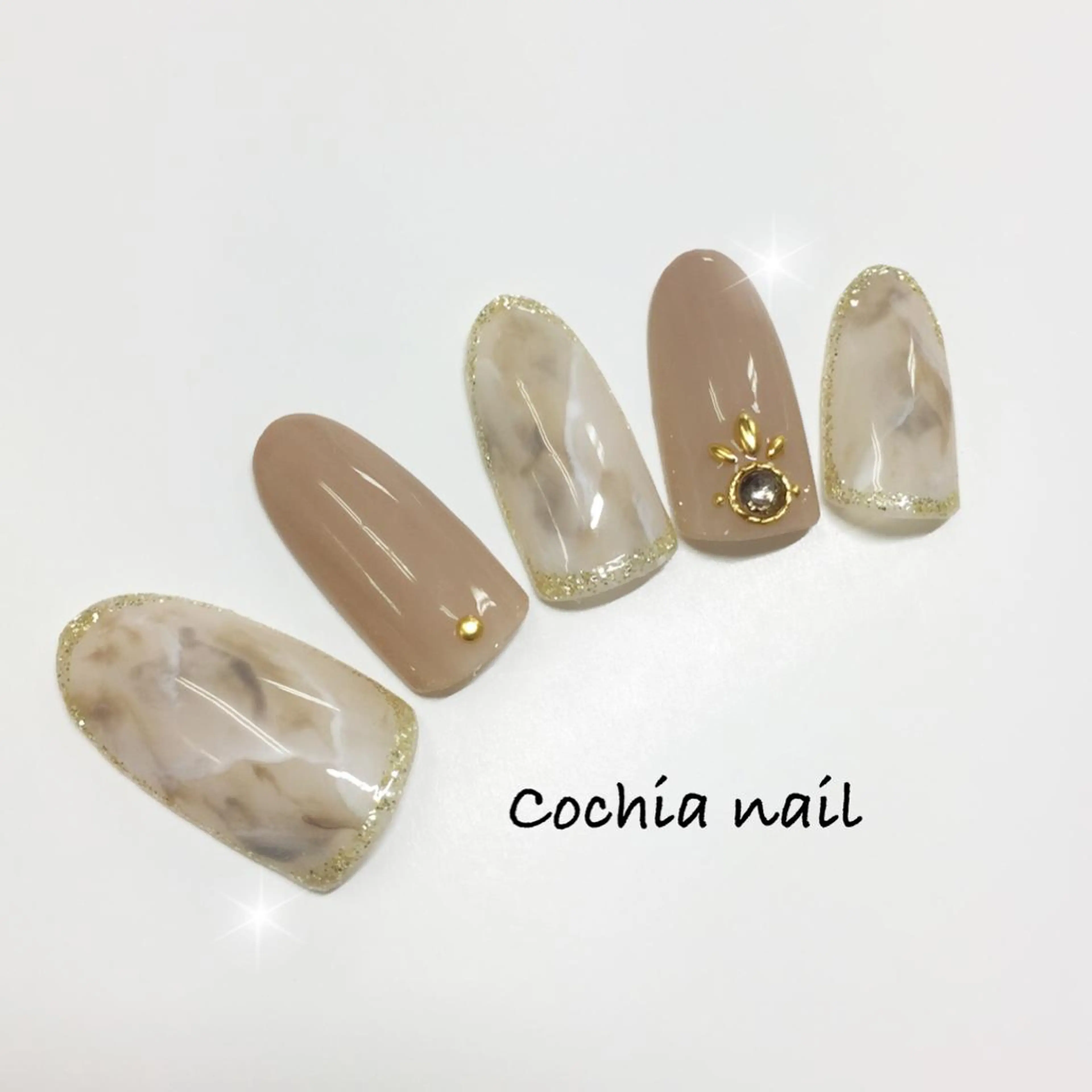 ネイル ハンドネイル ☆Cochia nail☆のネイルデザイン