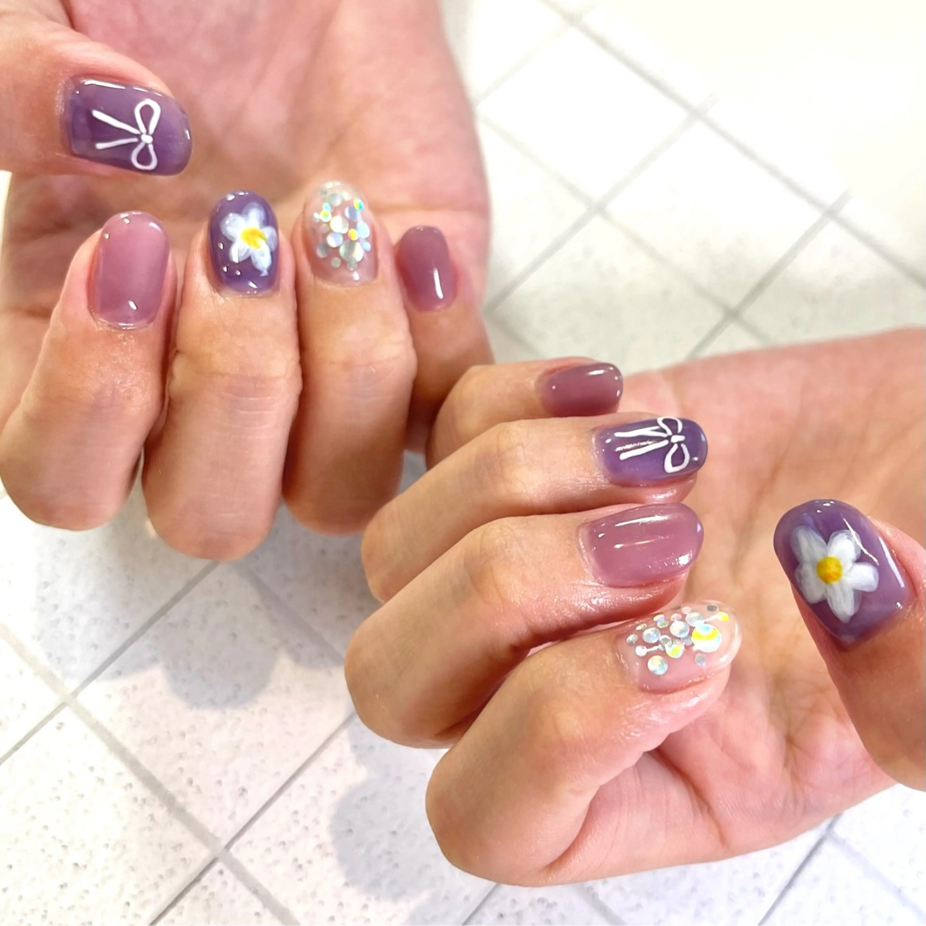 ネイル Halo Nail ／Miuのネイルデザイン