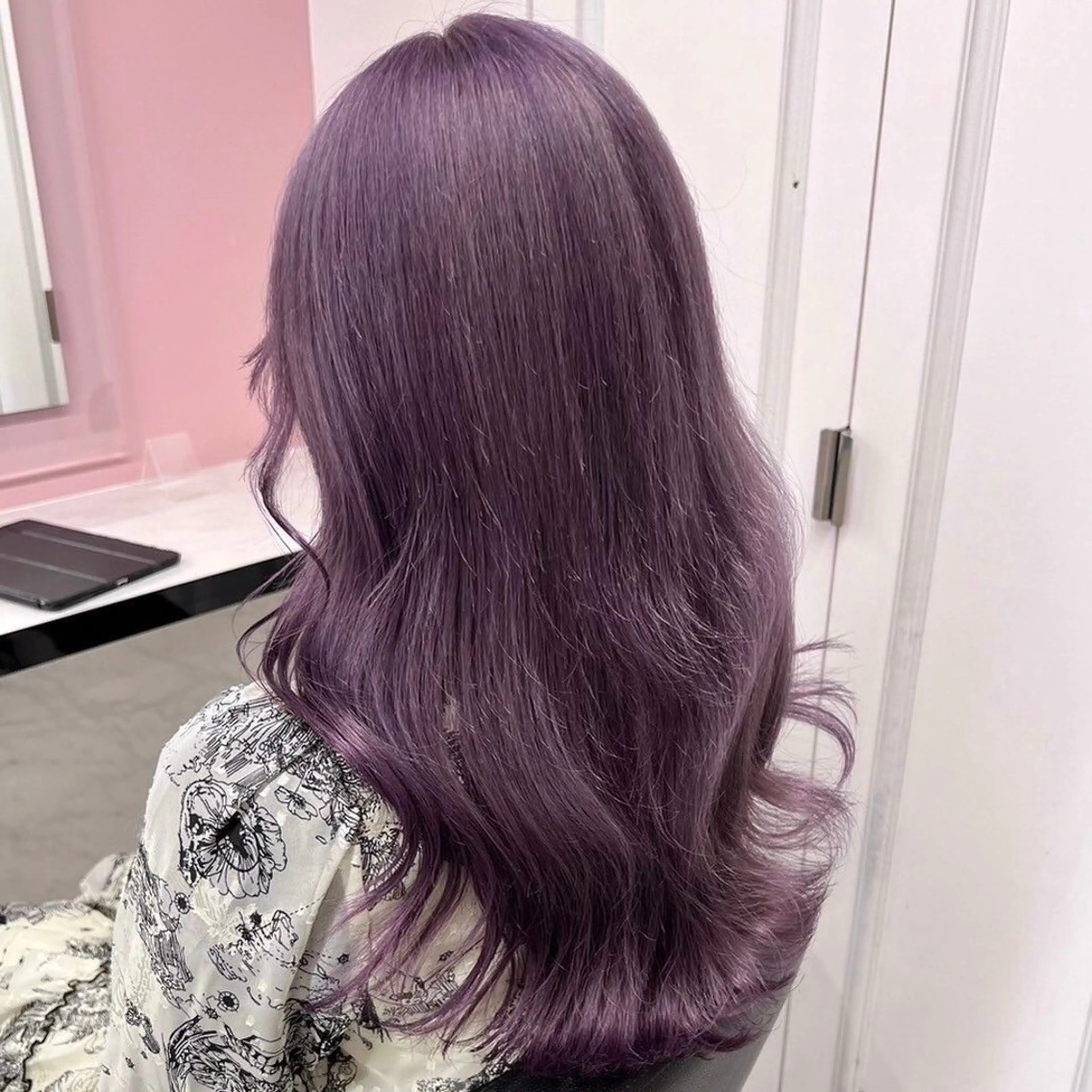 ミディアム カラー 🎀🧁ダメージレス 艶髪カラー🧁🎀のヘアスタイル