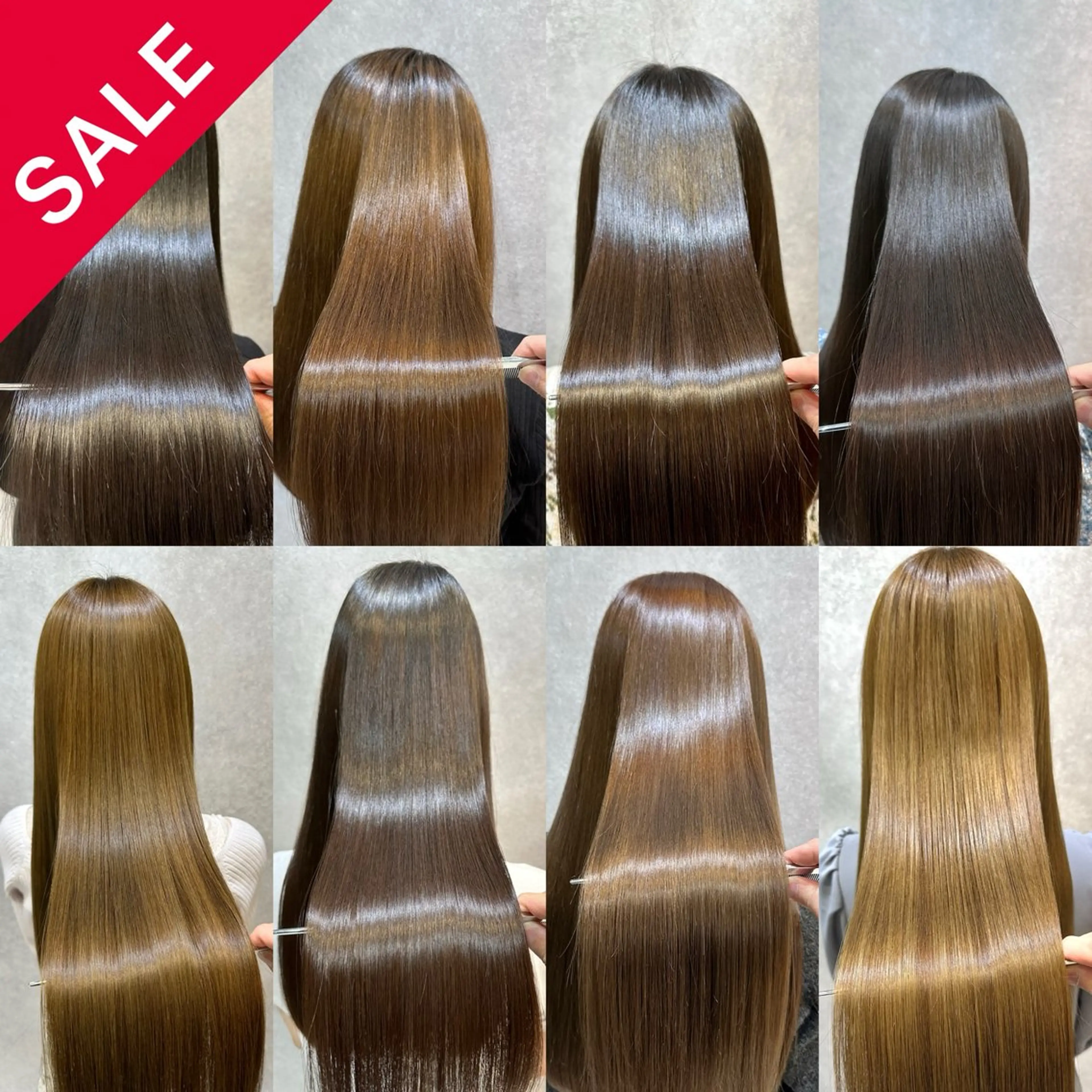 【🤍人気No.1🤍】カット＋髪質改善縮毛矯正✨️＋トリートメントの写真