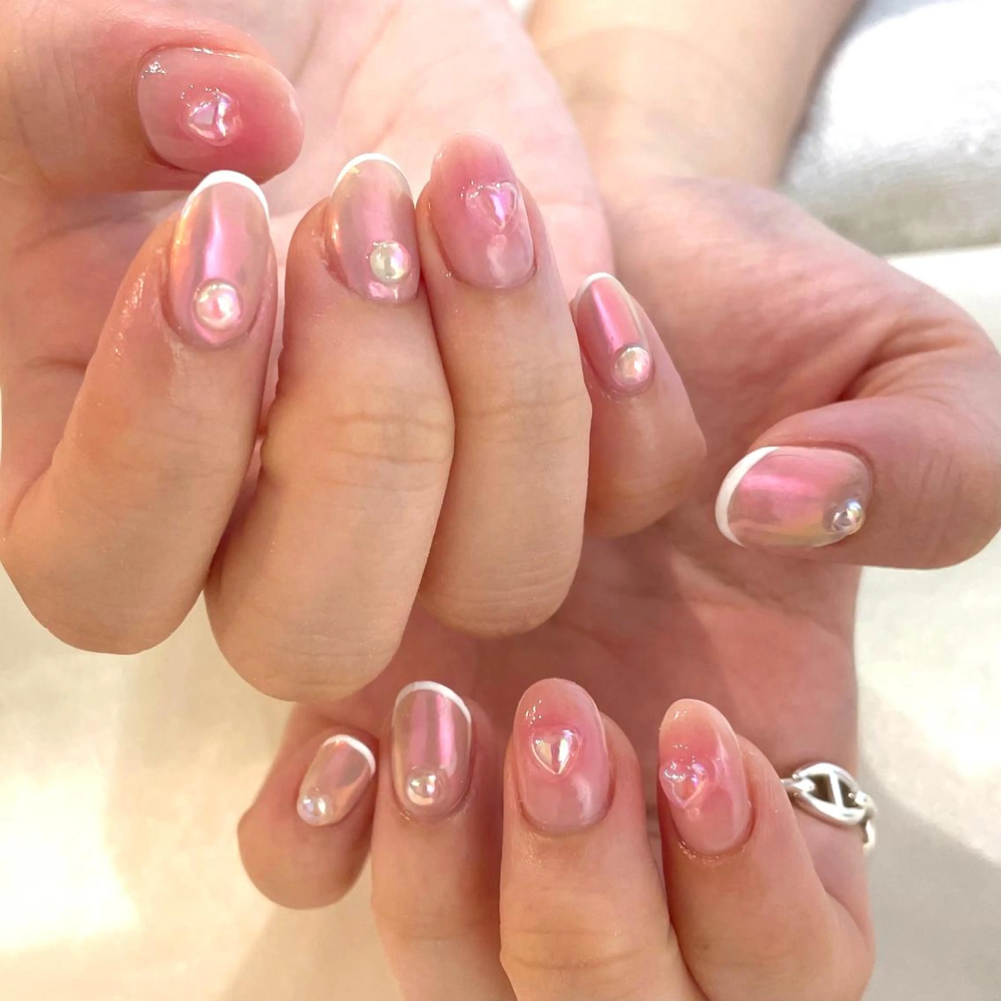 ネイル ハンドネイル 新井 ひなののネイルデザイン