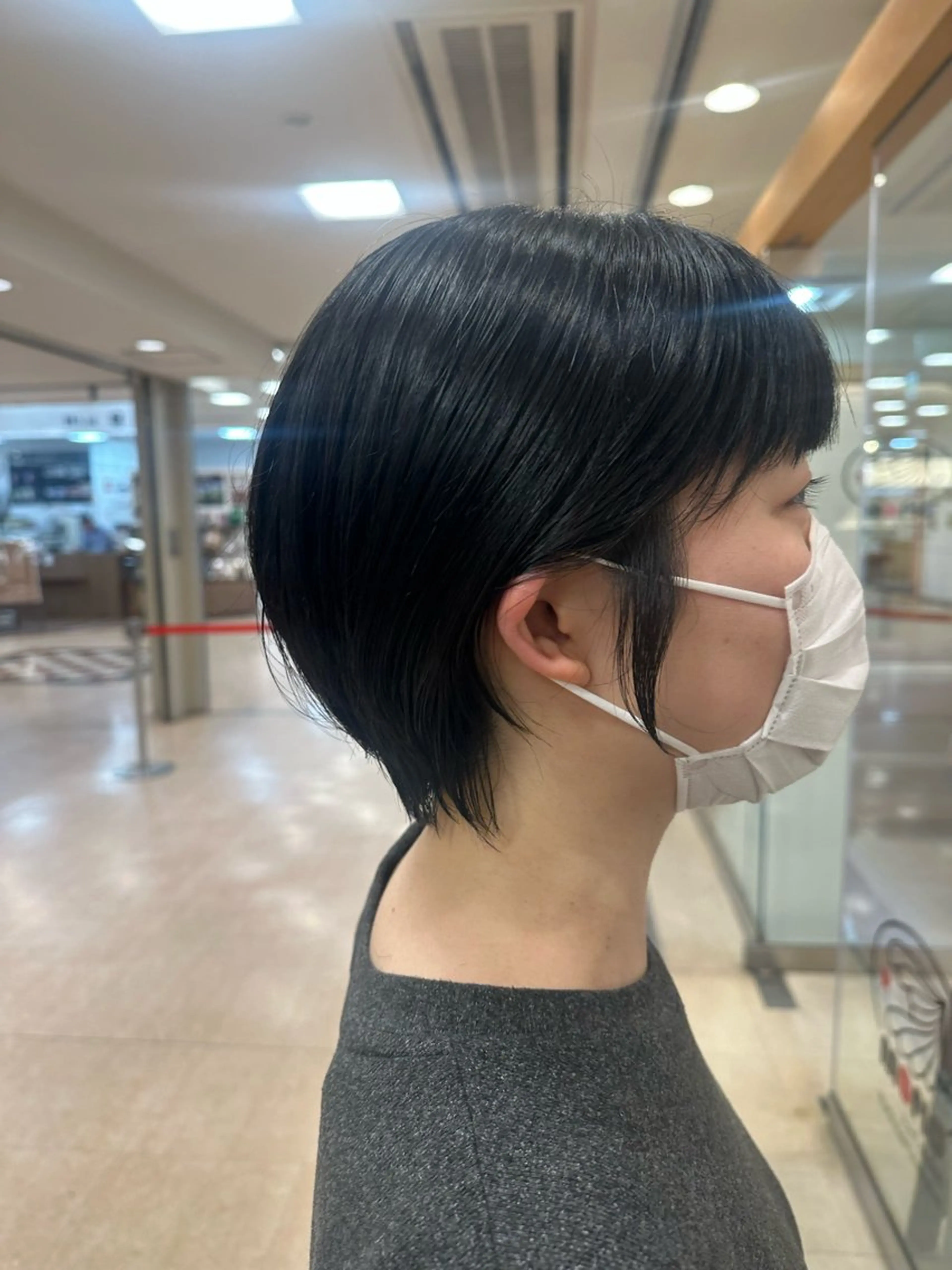 ショート 札幌カットモデル/ ショートカット/富田のヘアスタイル