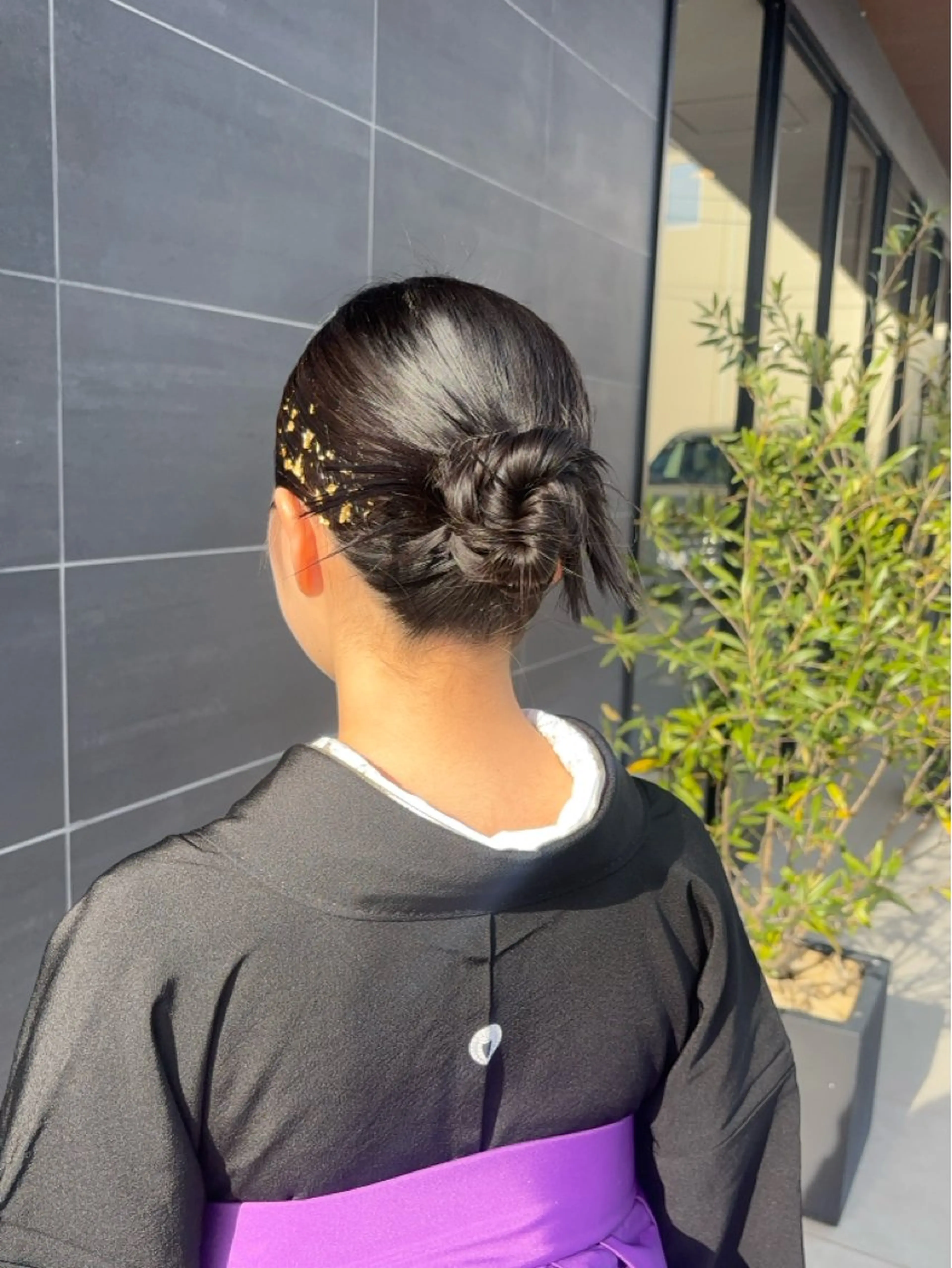 ヘアアレンジ 心美/ブリーチなし 透明感カラーのヘアスタイル