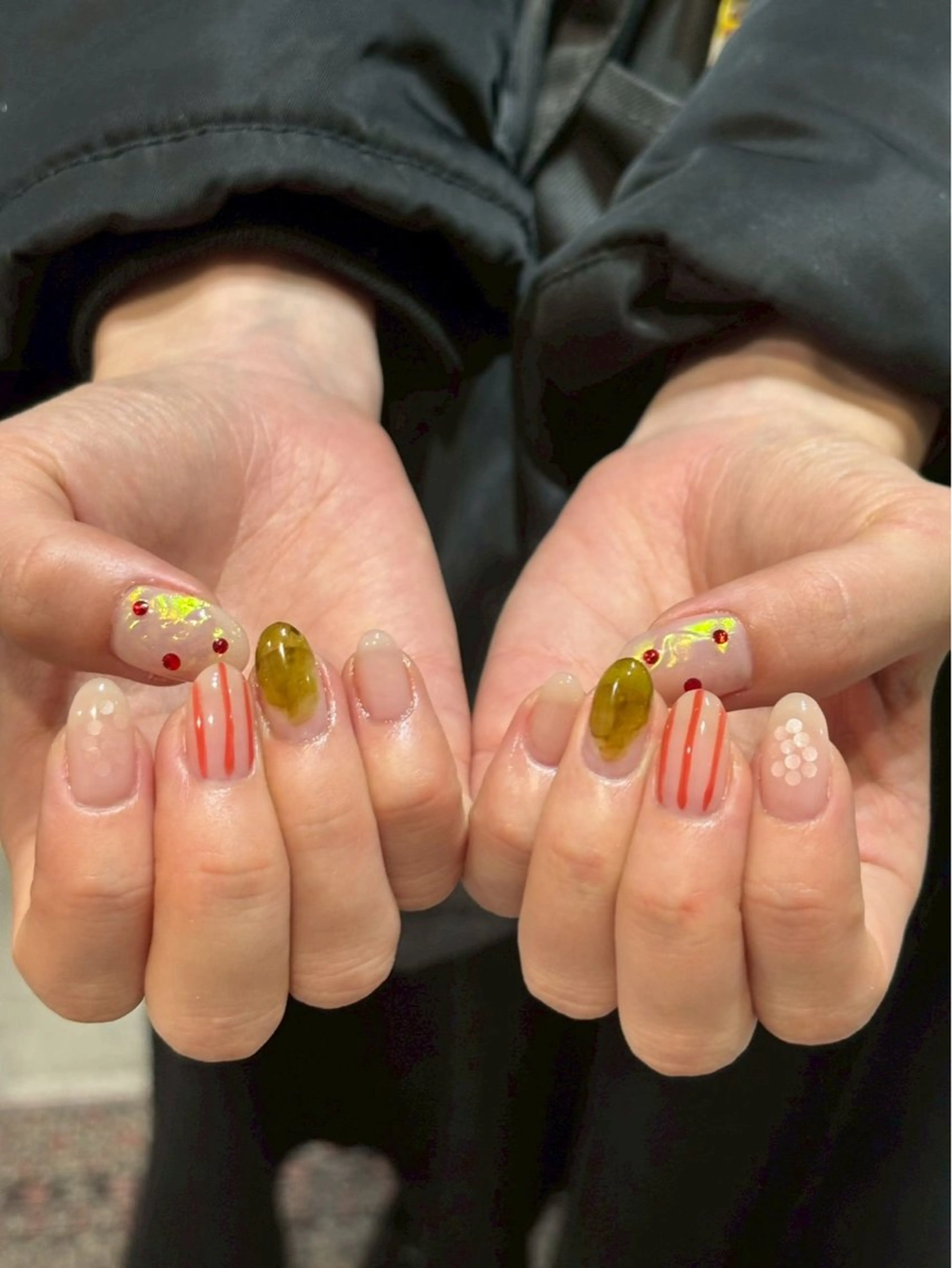 ネイル ハンドネイル 💙0203 munimusanのネイルデザイン