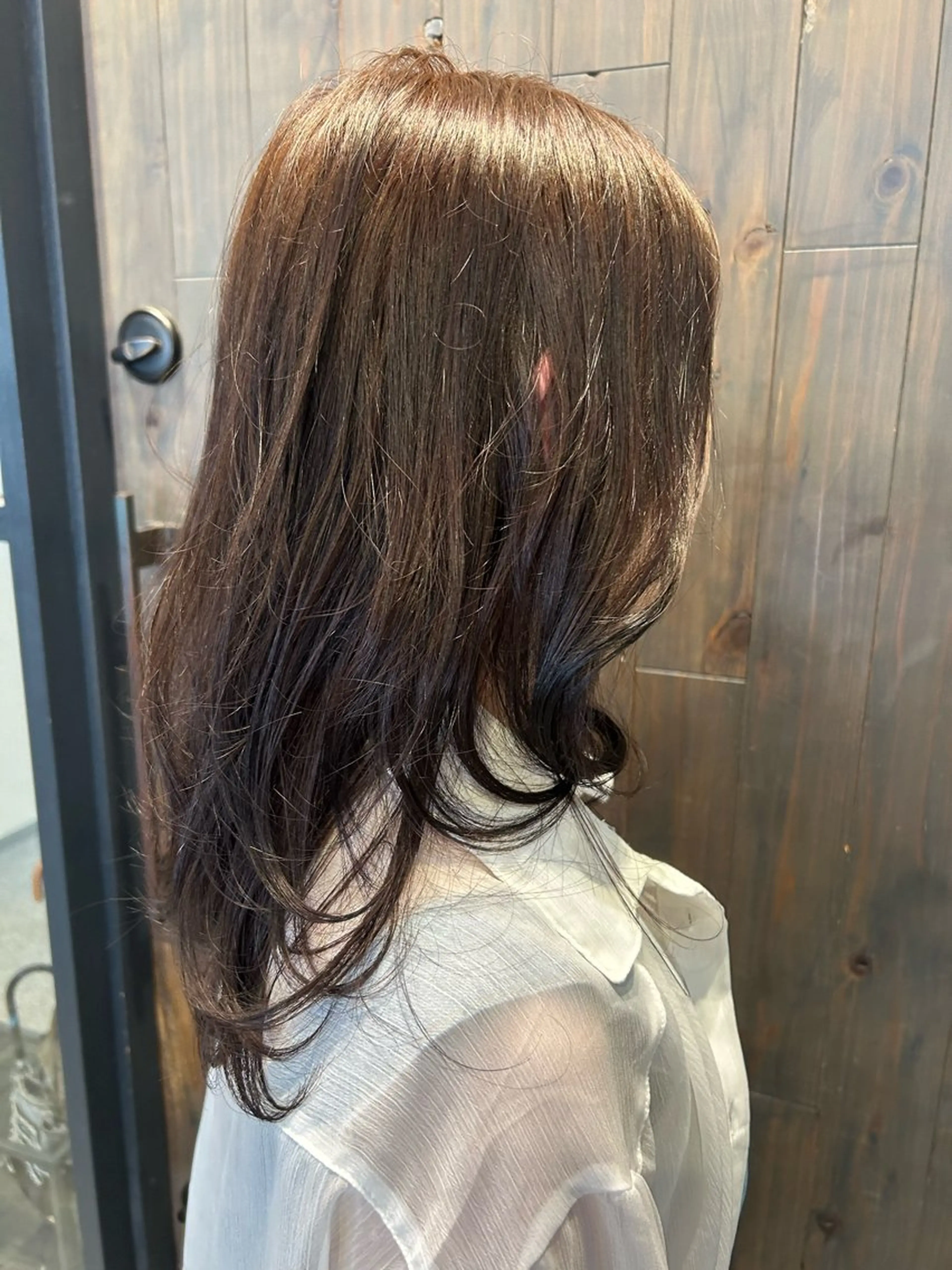 ロング カラー 工藤 希のヘアスタイル