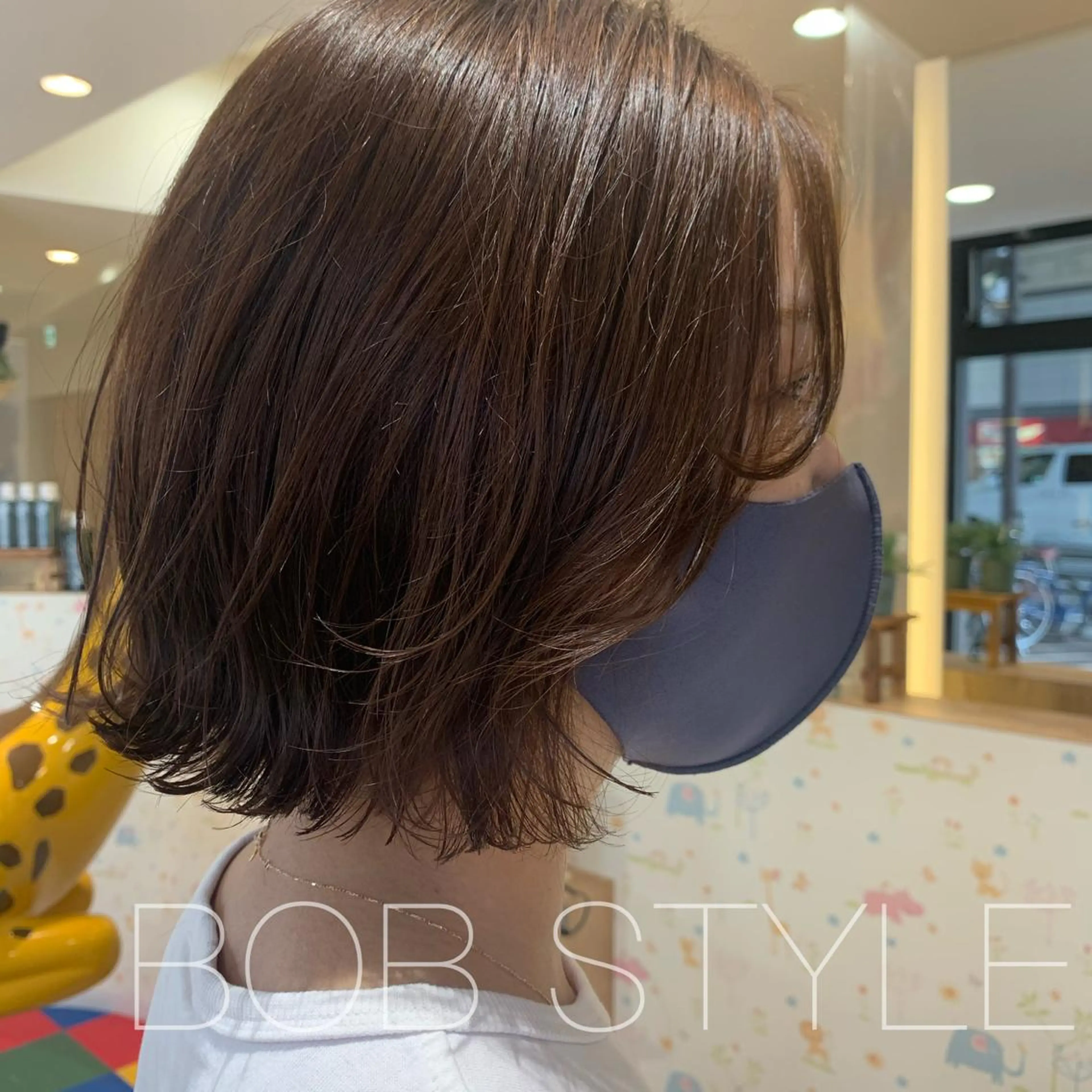 ショート 透明感カラー 金村真子のヘアスタイル