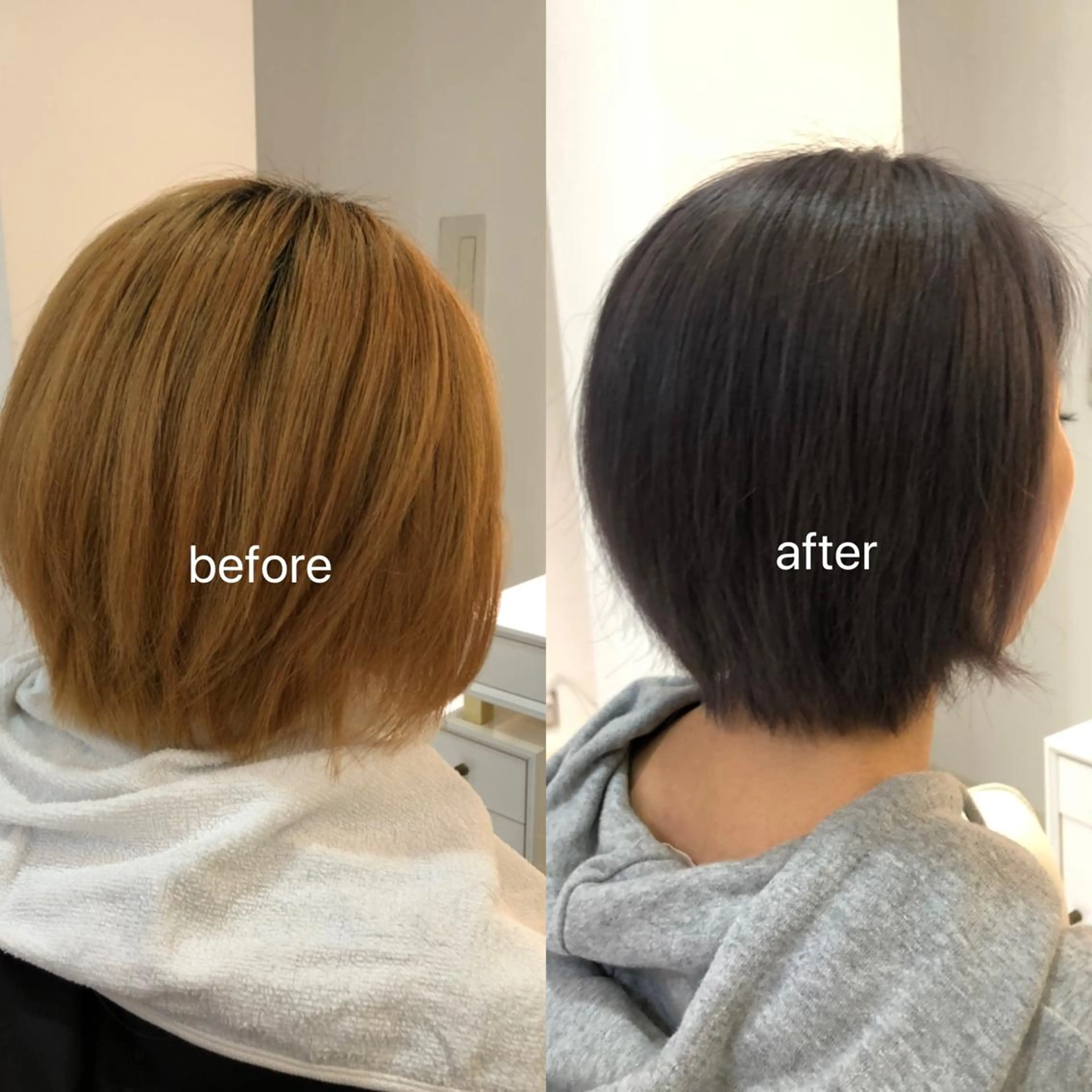 ショート カラー 店長/mao/ 前髪/顔周りカットのヘアスタイル