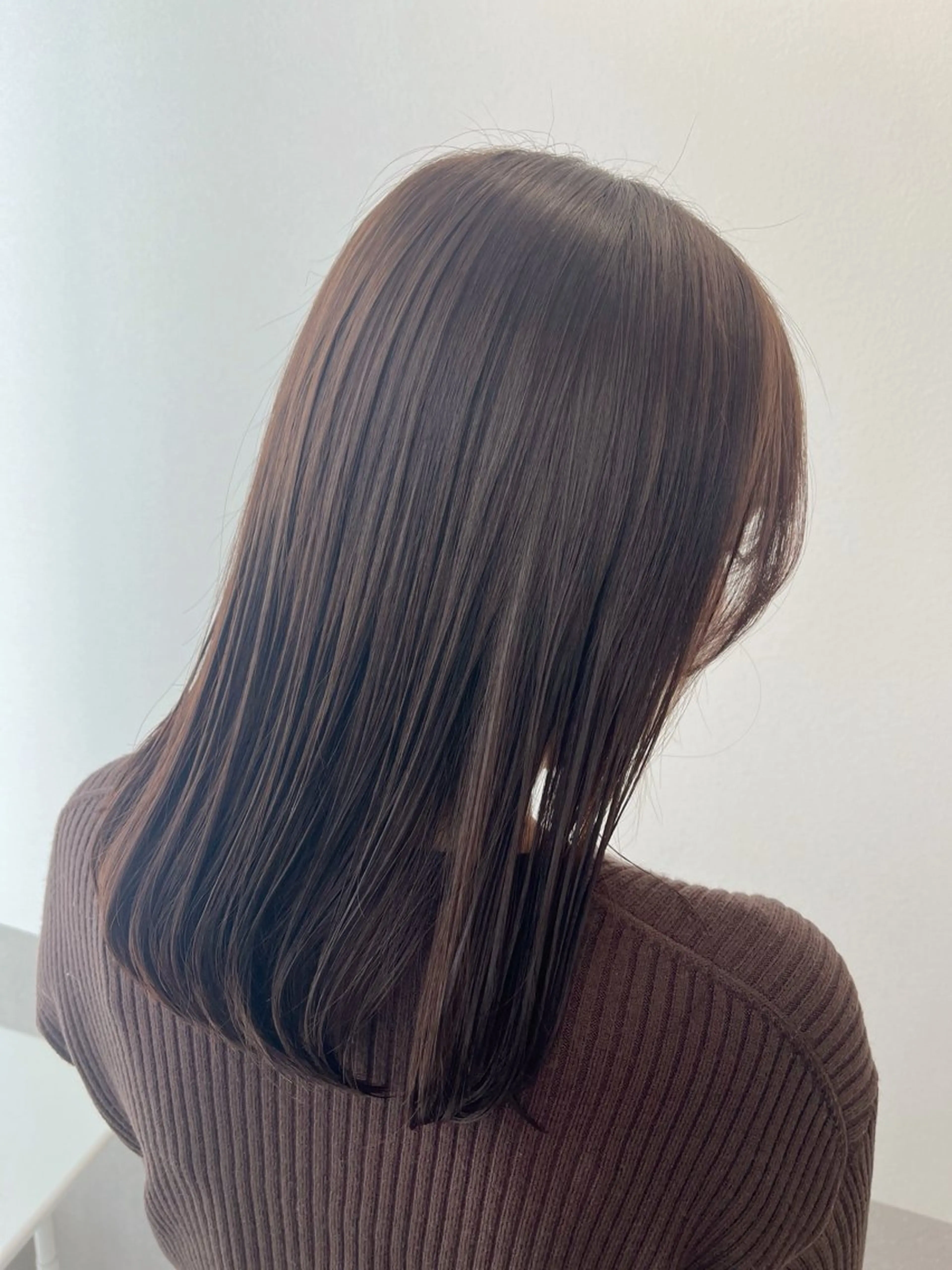 セミロング カット ヘアカラー トリートメント Eleanor 池袋 🧸Madoka🧸のヘアスタイル