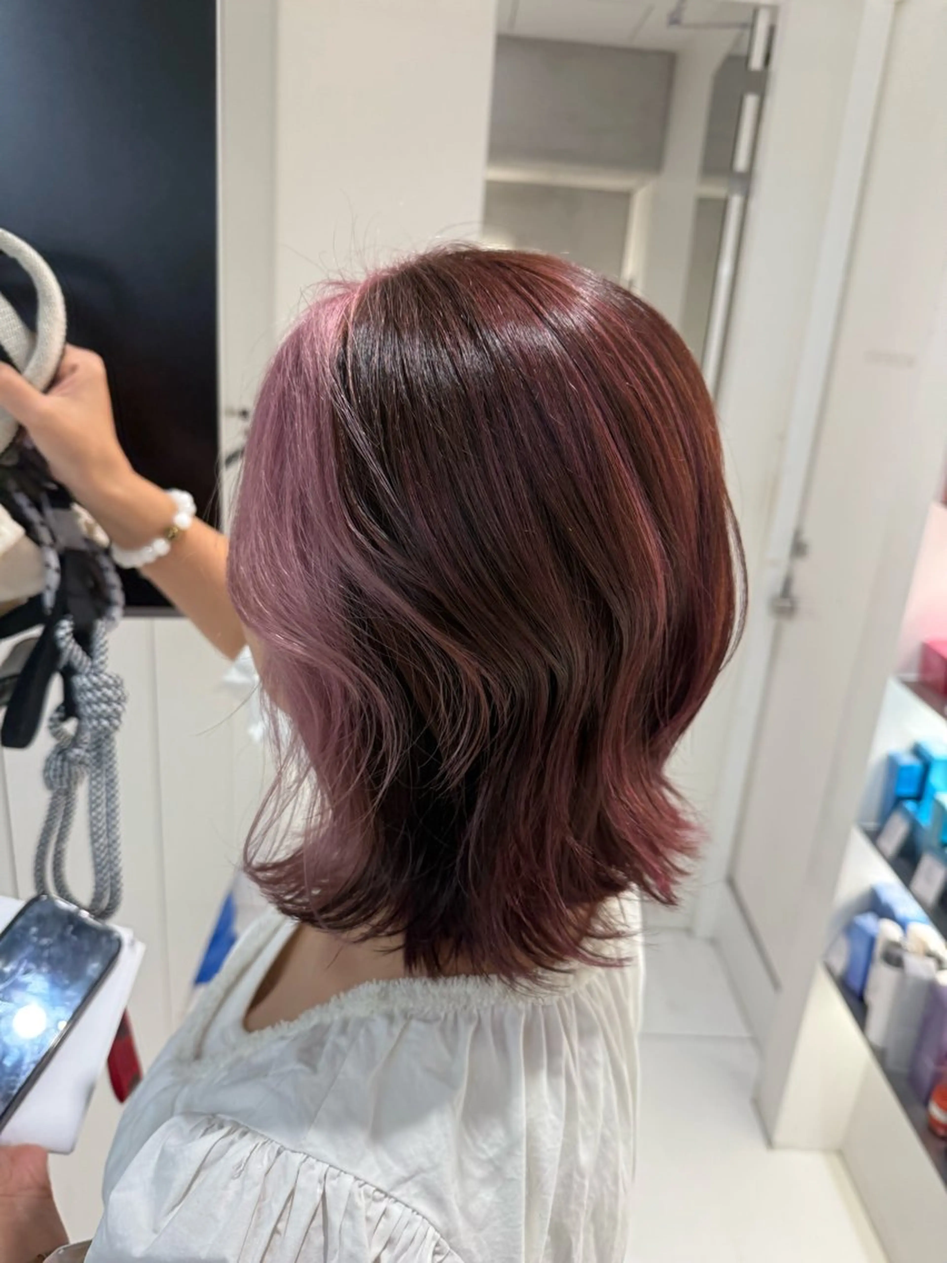 ロング カラー ヘアカラー トリートメント 🌈 YUUNA🌈のヘアスタイル