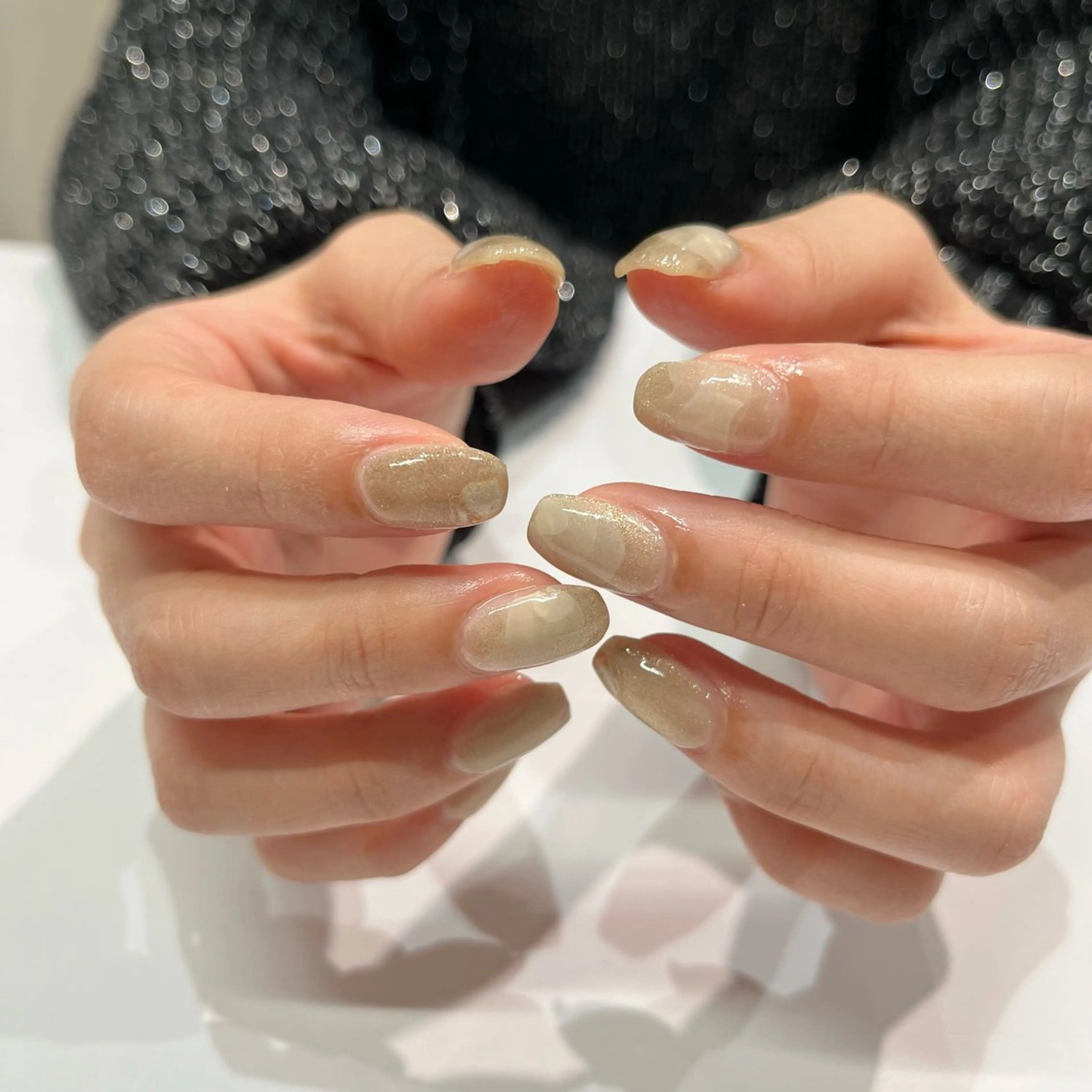 ネイル soa.Aika 自爪育成のネイルデザイン