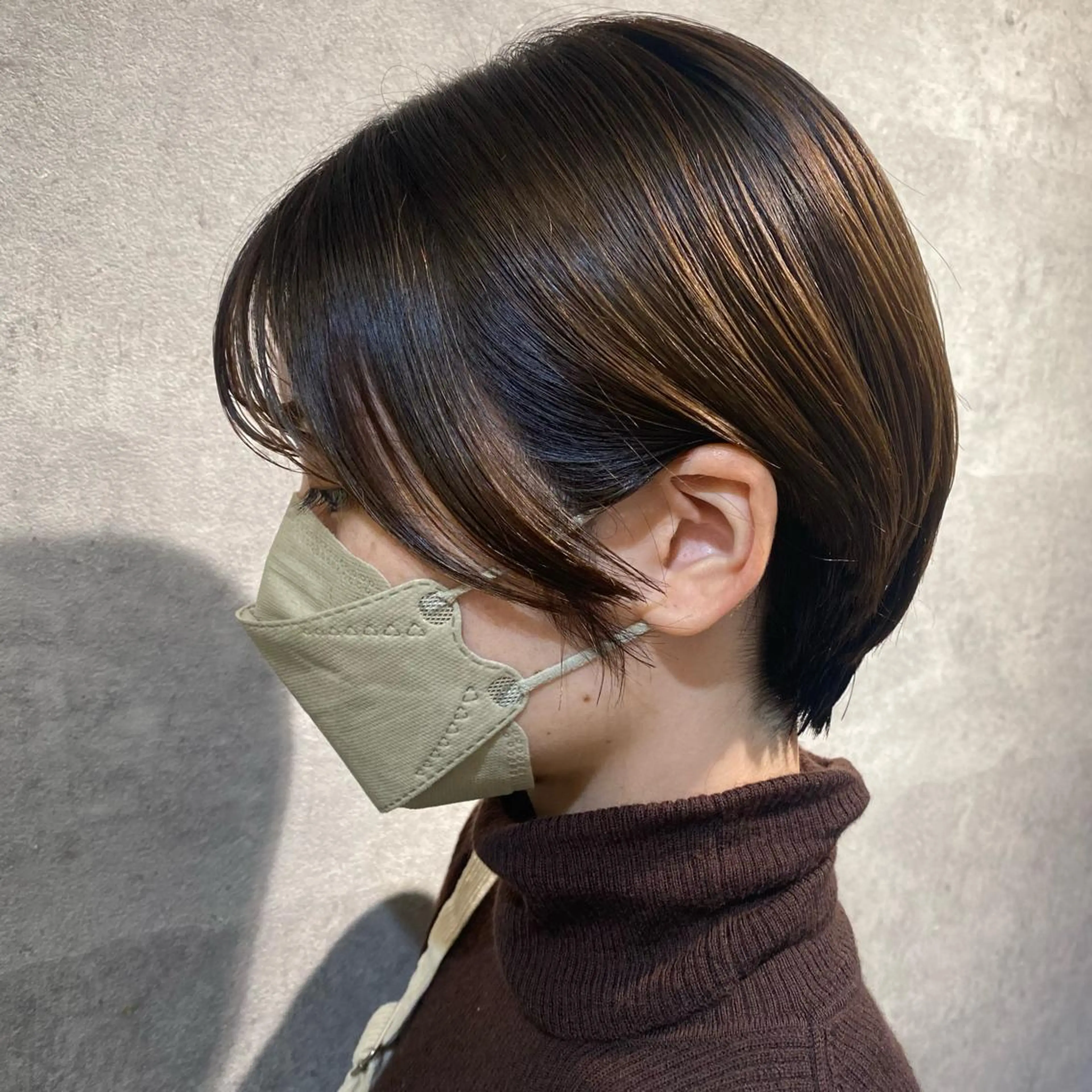 ショート ショートヘア 𝑺𝒂𝒌𝒊 🩶マンツーマン施術のヘアスタイル