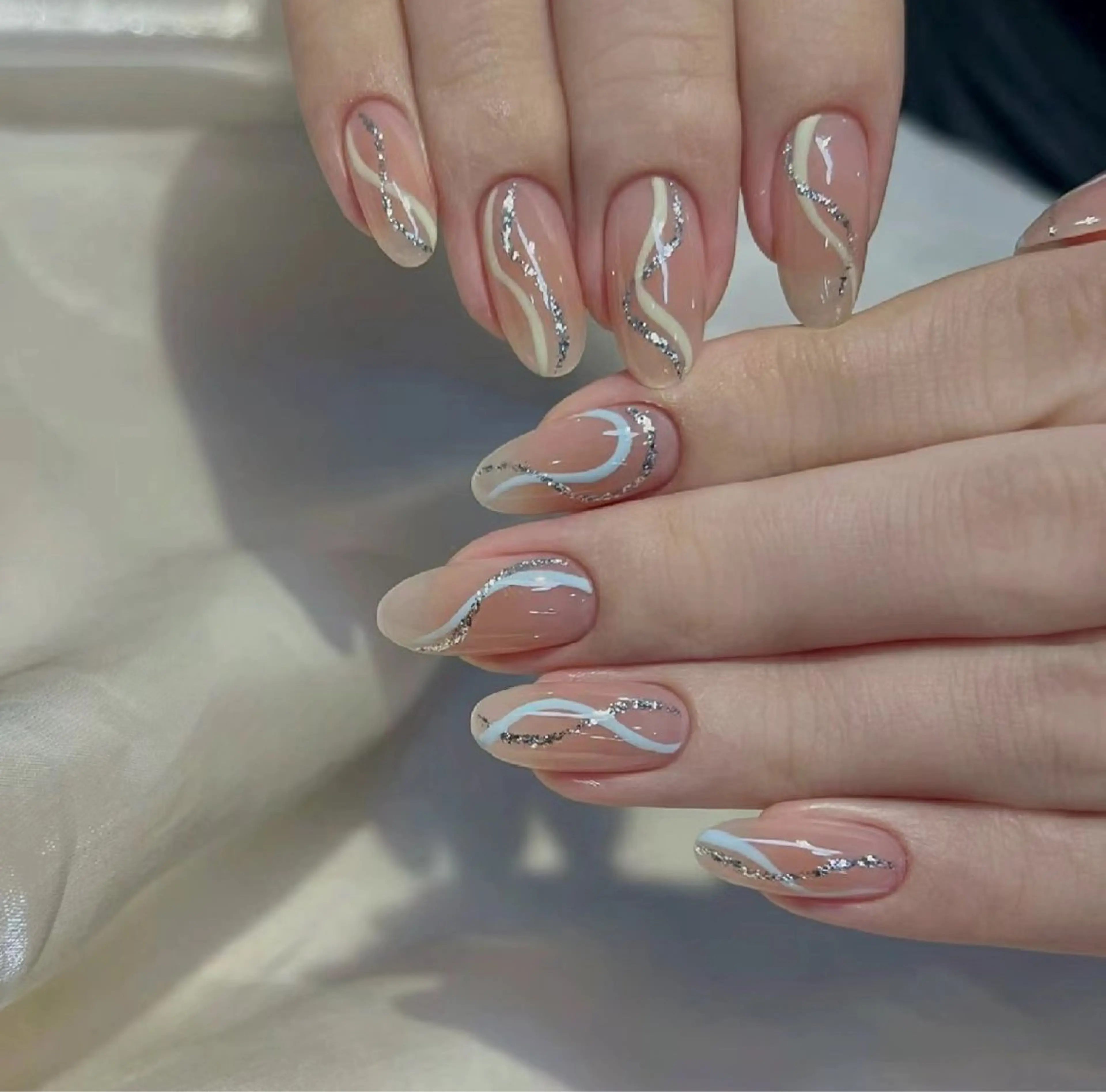 ミディアム ハンドネイル Daifuku nailsのネイルデザイン