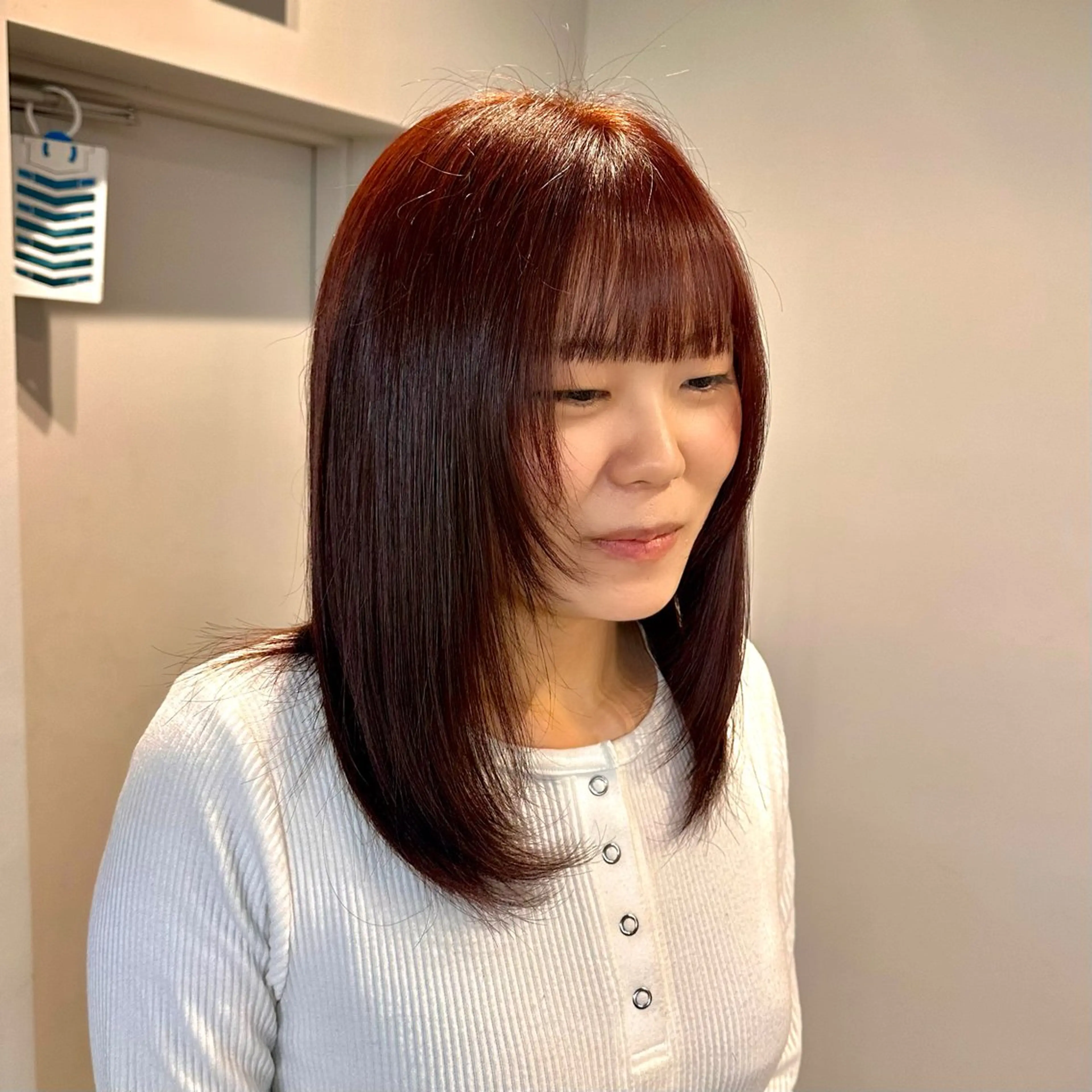 カラー cipre もものヘアスタイル