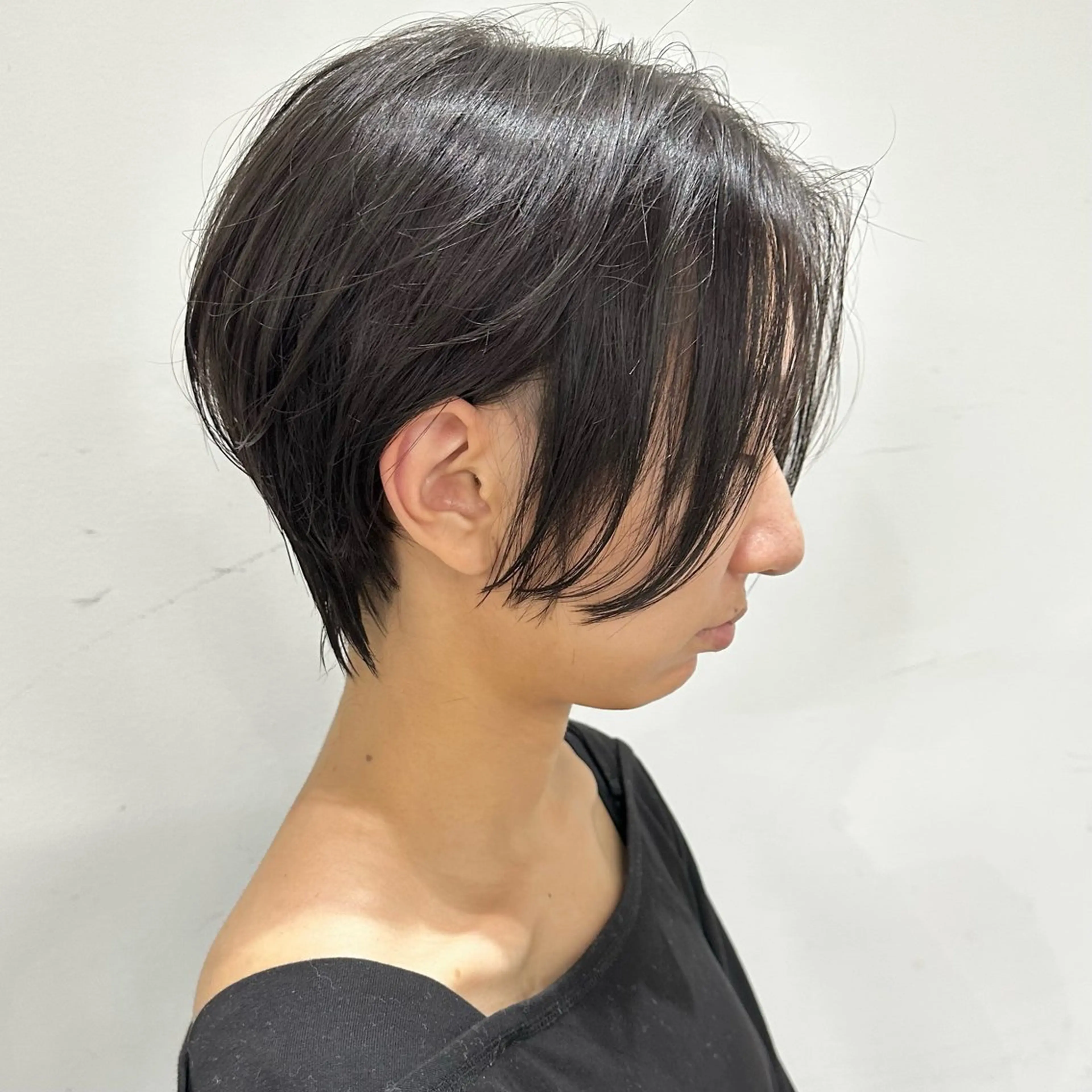 ショート 無料カットモデル ユナのヘアスタイル