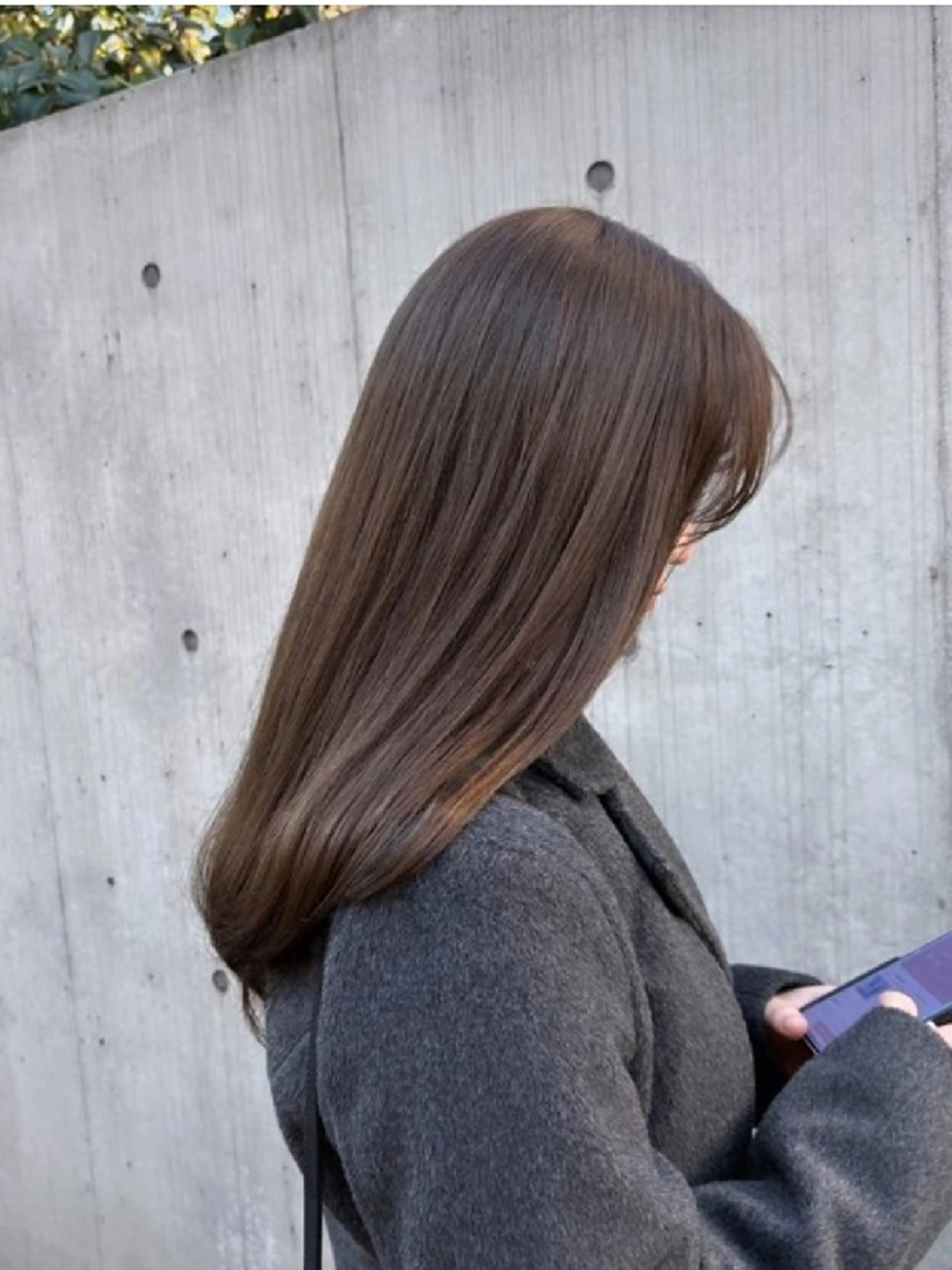 ミディアム ヘアカラー トリートメント 柳(ユウ)/表参道 ✨️モデル募集中✨️のヘアスタイル