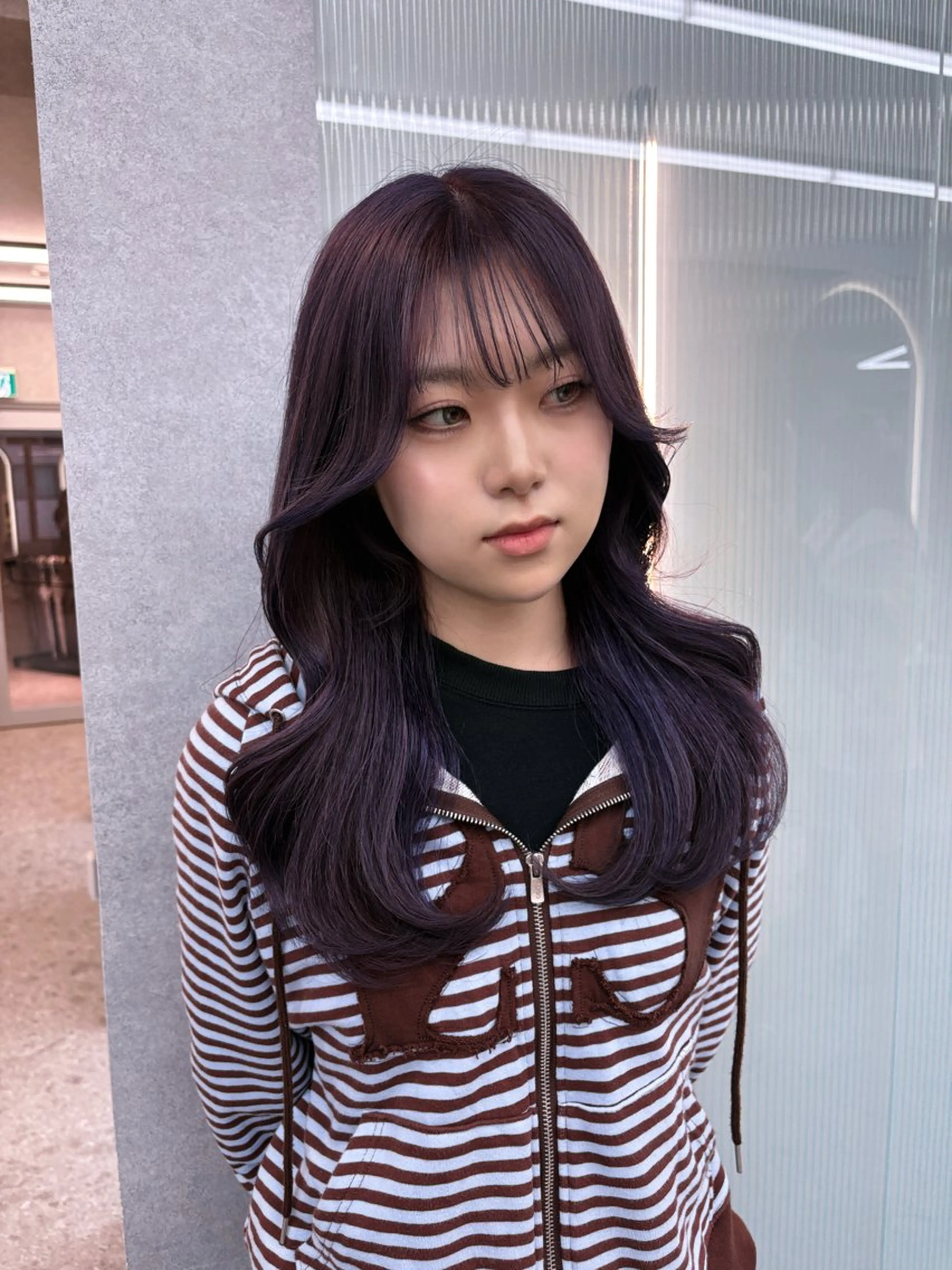ロング 楠田 美空のヘアスタイル