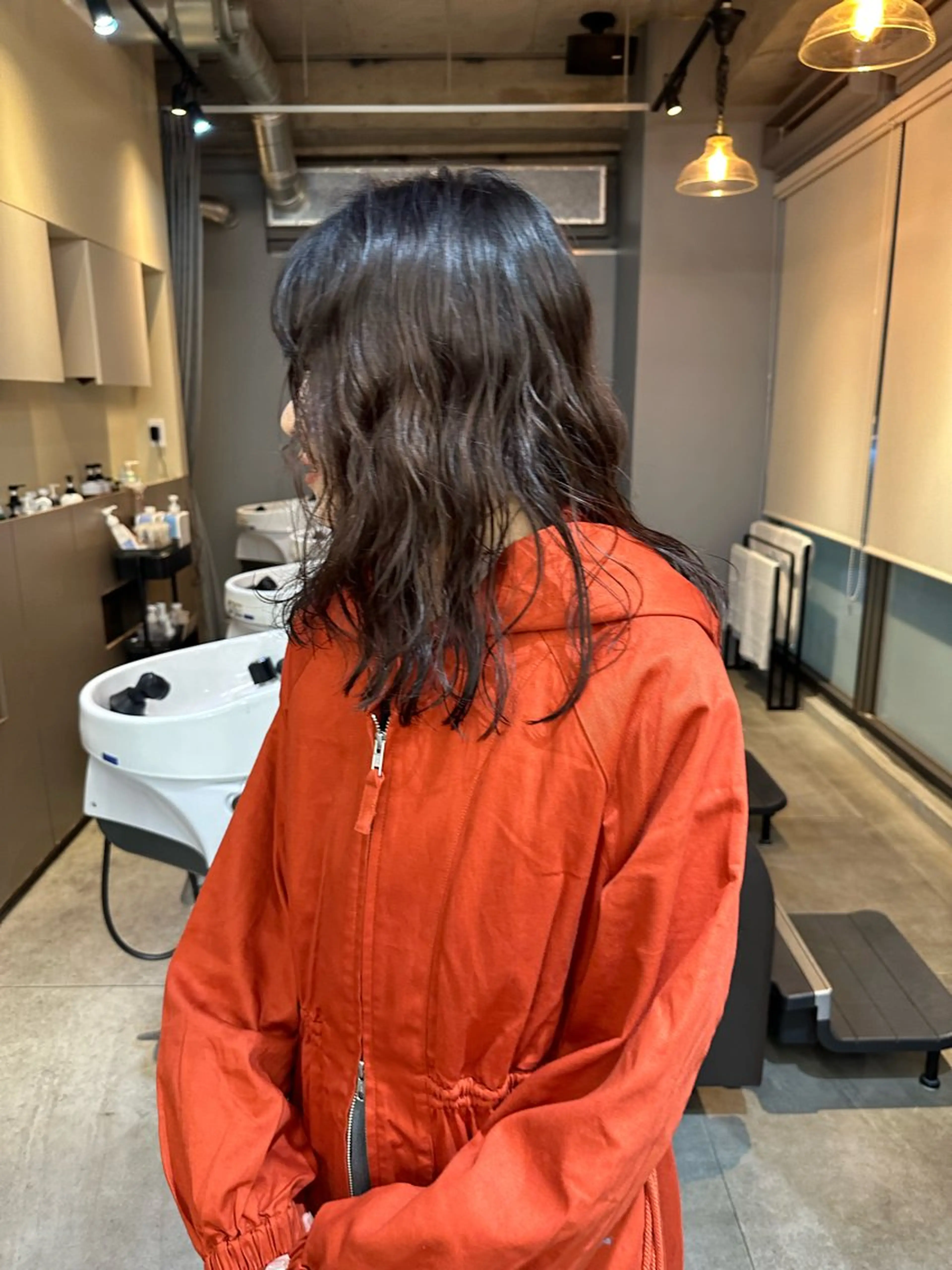 ミディアム パーマ ミディアムパーマ さとう あやかのヘアスタイル