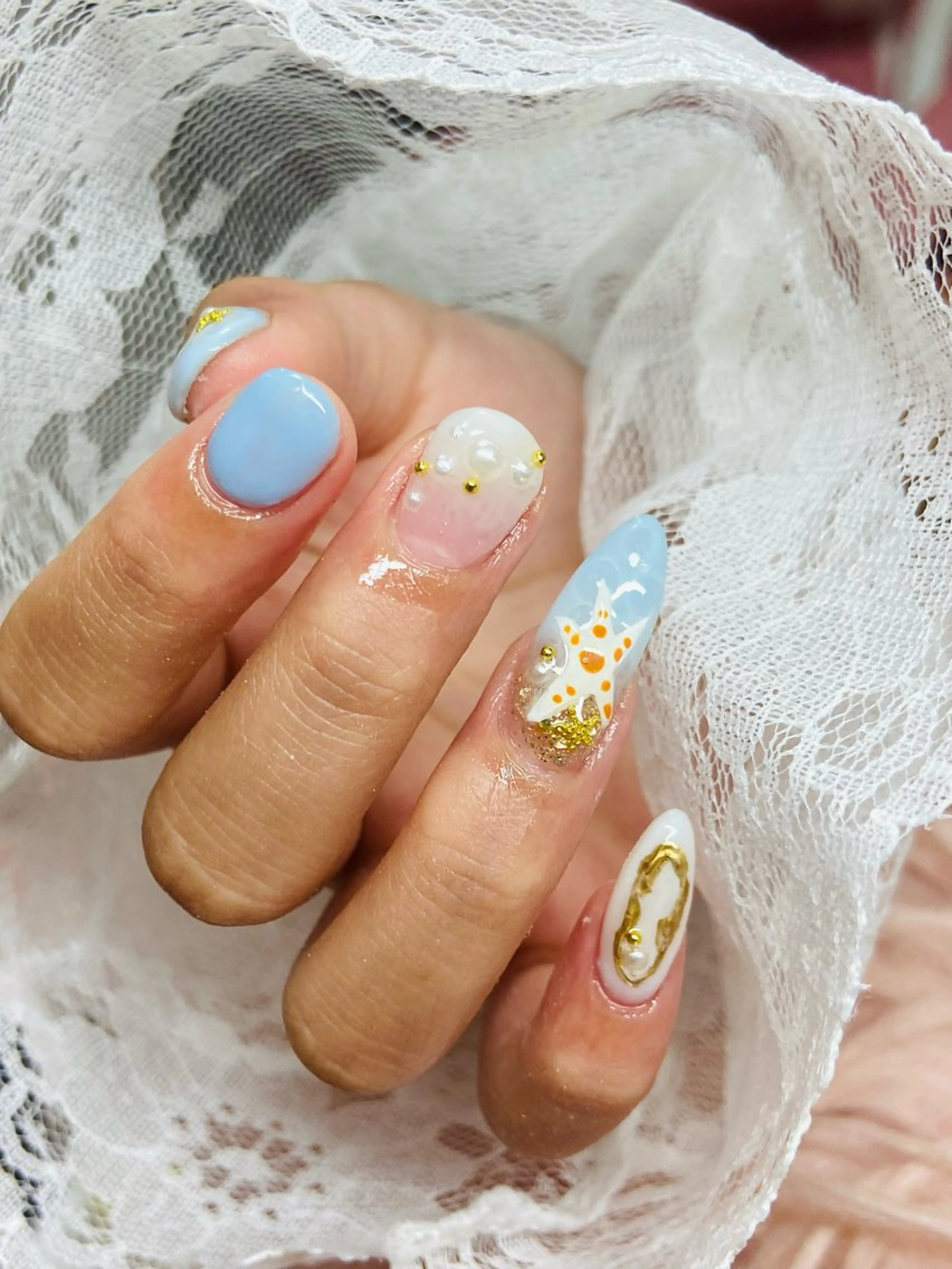 ネイル HandSnail 座間自宅ネイルサロンのネイルデザイン