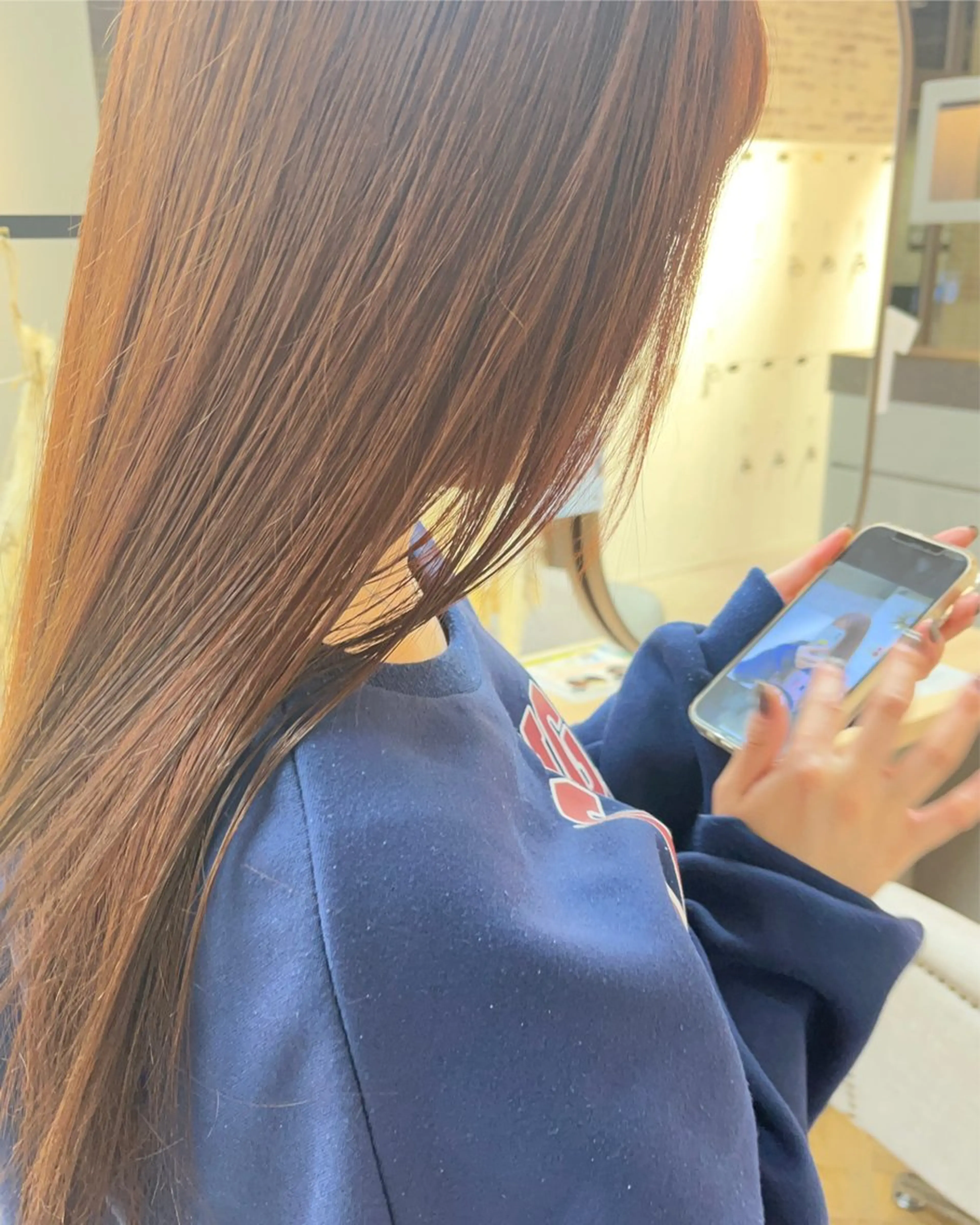 ロング カラー RIO 福岡美容師のヘアスタイル