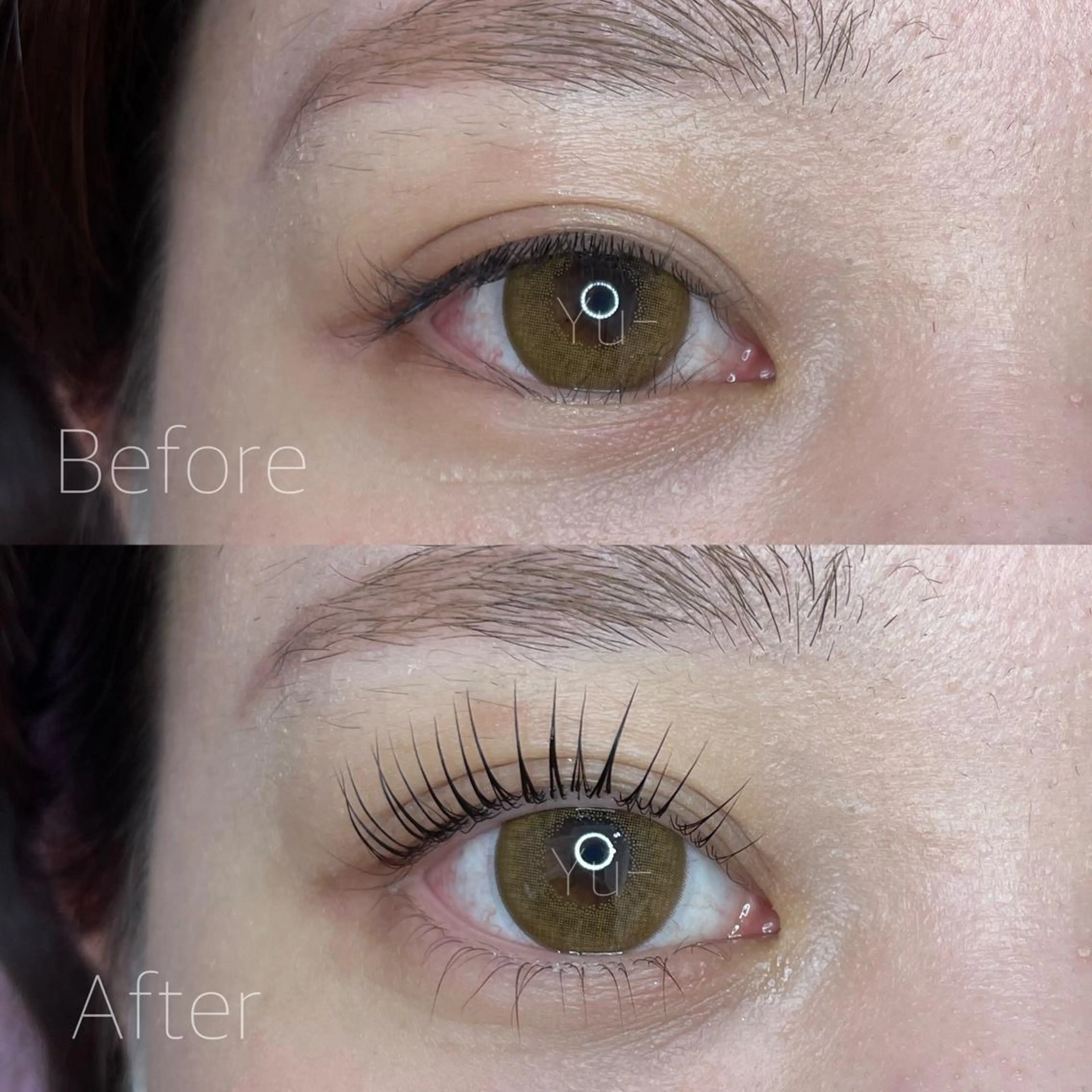 マツエク・マツパ パリジェンヌラッシュリフト y u-のマツエク・マツパデザイン