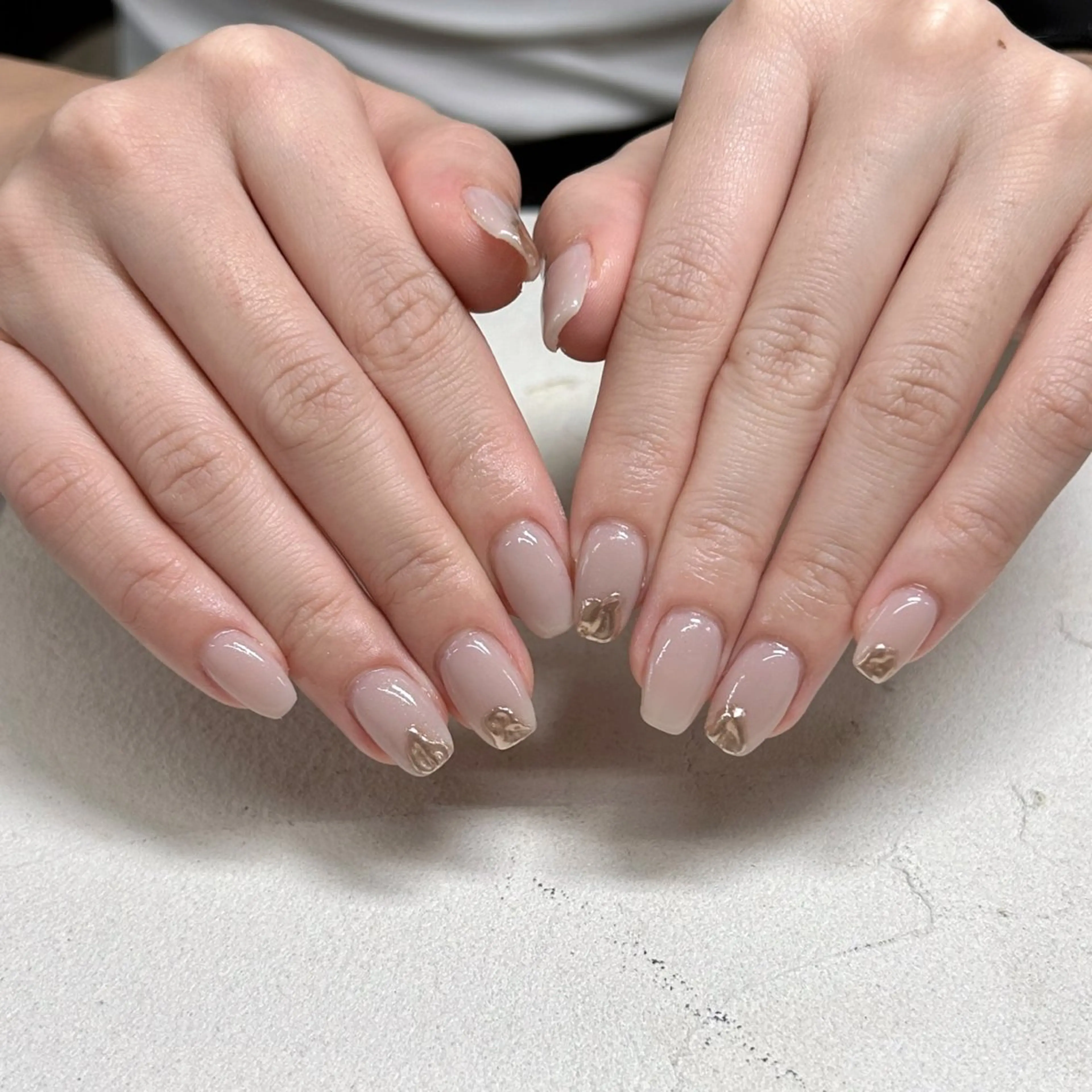 ネイル ニュアンスネイル REMIA 🤍harukaのネイルデザイン
