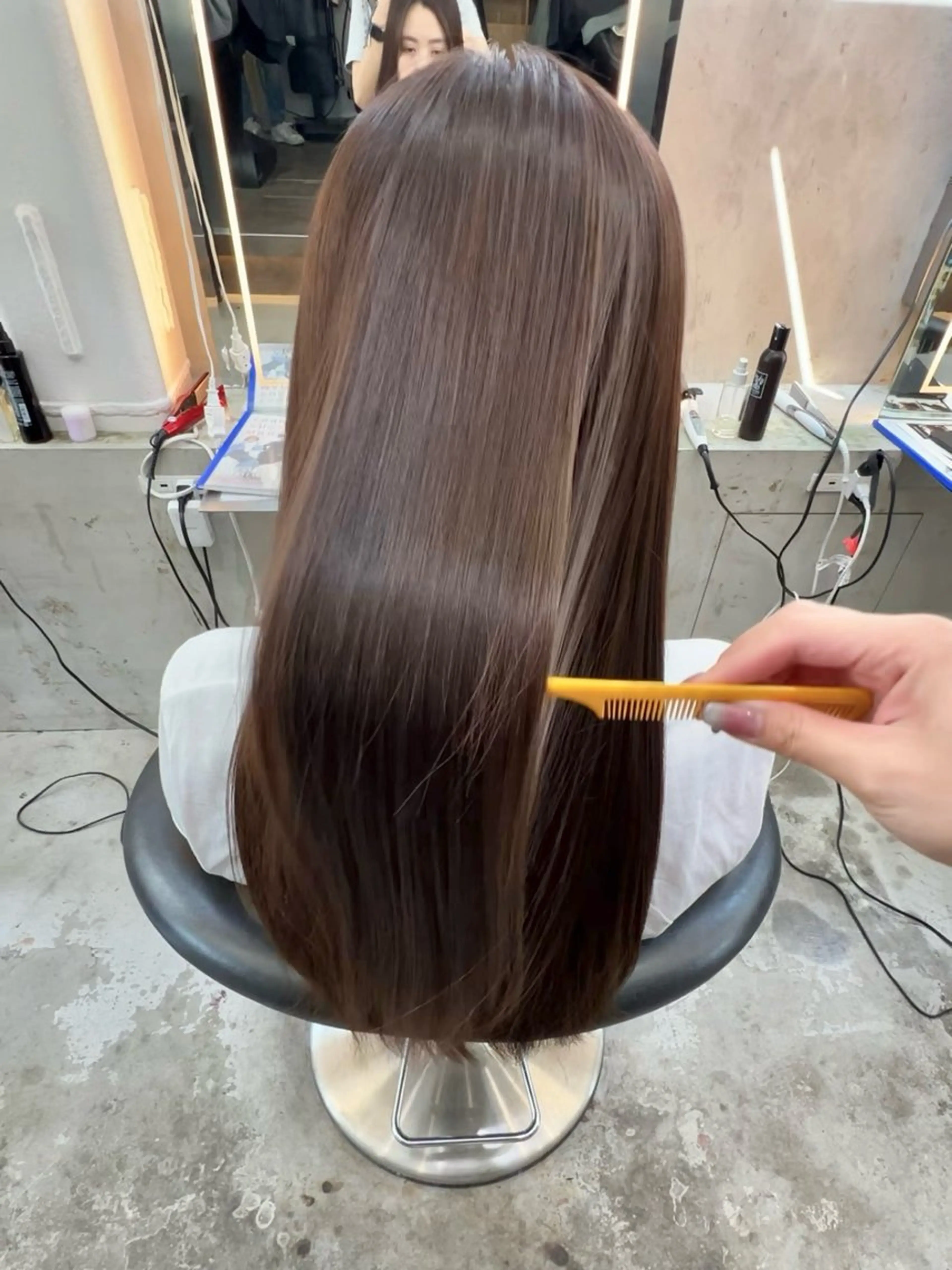 ロング パーマ カット 縮毛矯正 トリートメント 髪質改善/ボブ/ レイヤー❣️yuiのヘアスタイル