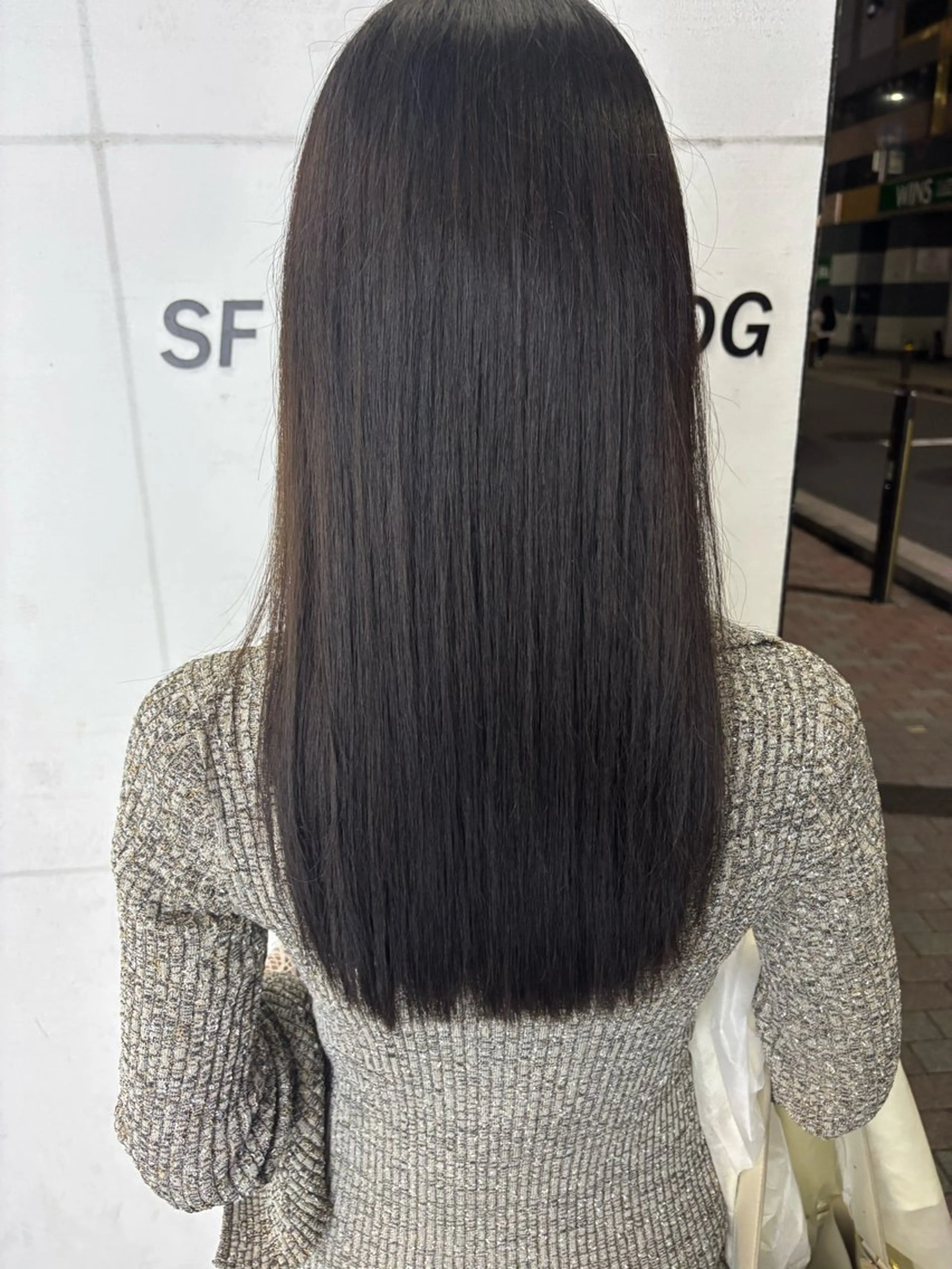 ロング トリートメント 🤍透明感·ツヤ感 カラー/mai‎🤍のヘアスタイル
