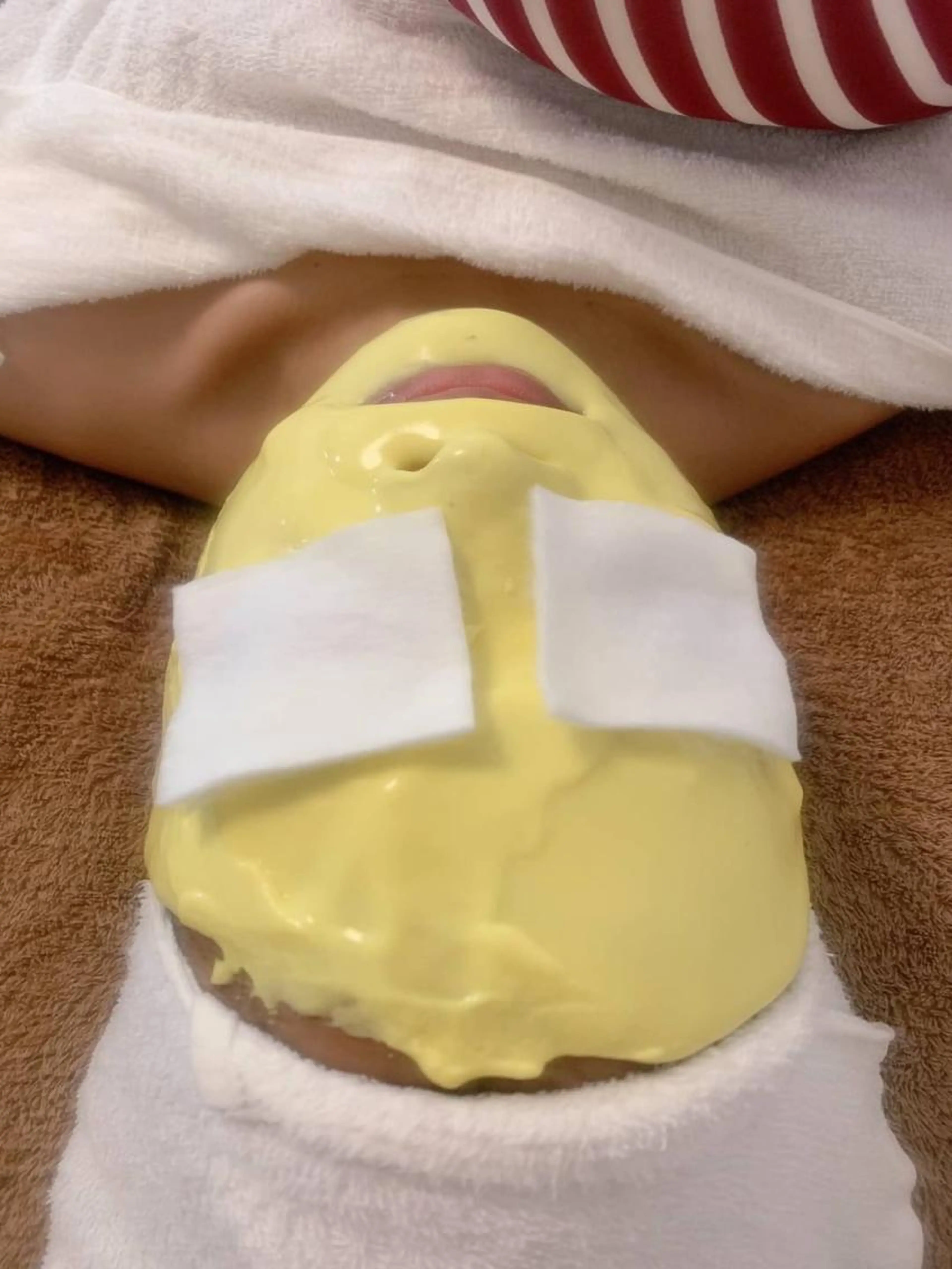 老廃物をしっかり流し、お肌にたっぷり栄養を与えるコース🍋エイジングケア＋ダブルビタQパック🍋の写真