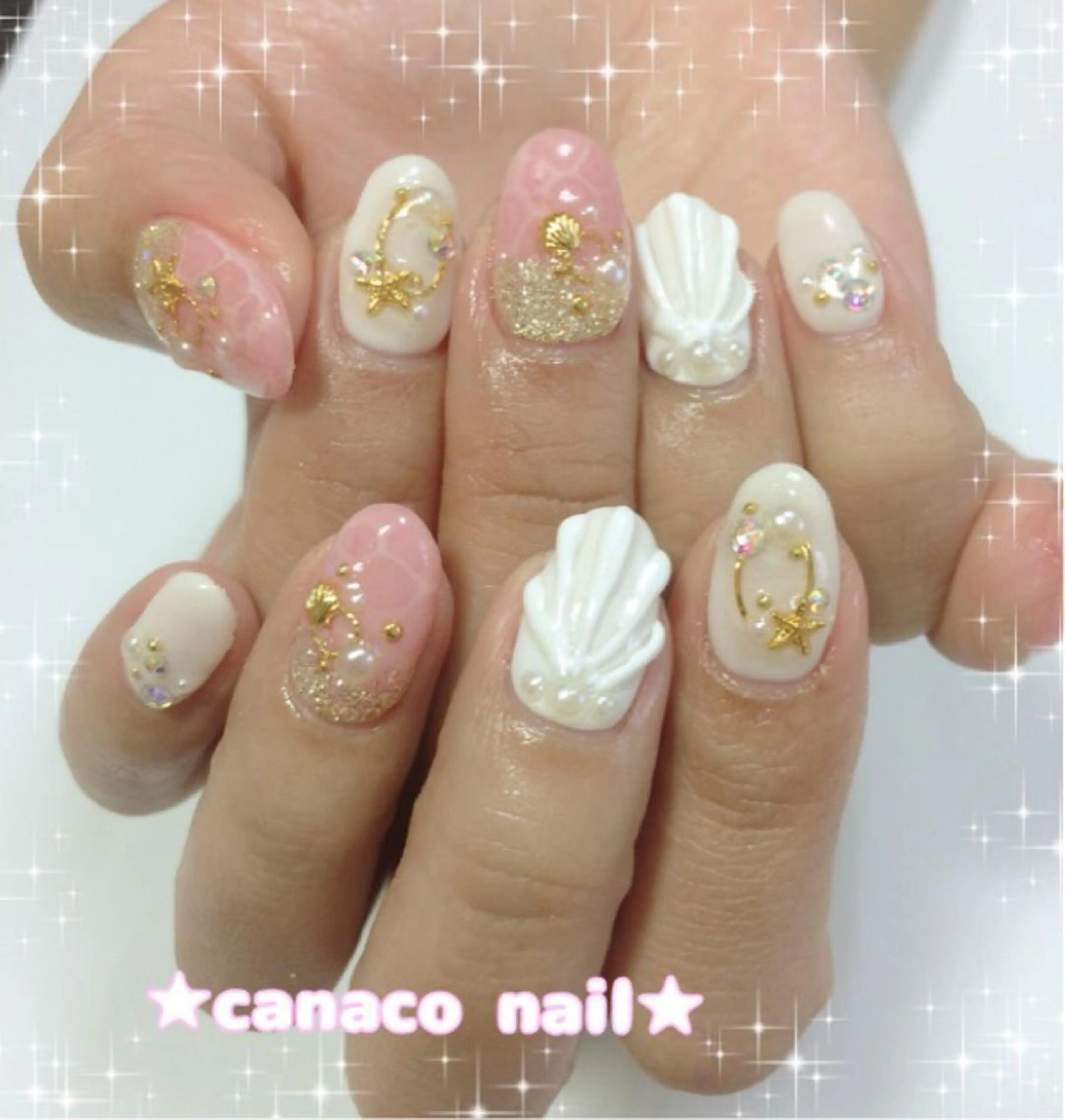 ネイル ハンドネイル ハンドケア ベテランネイル cnc  nailのネイルデザイン