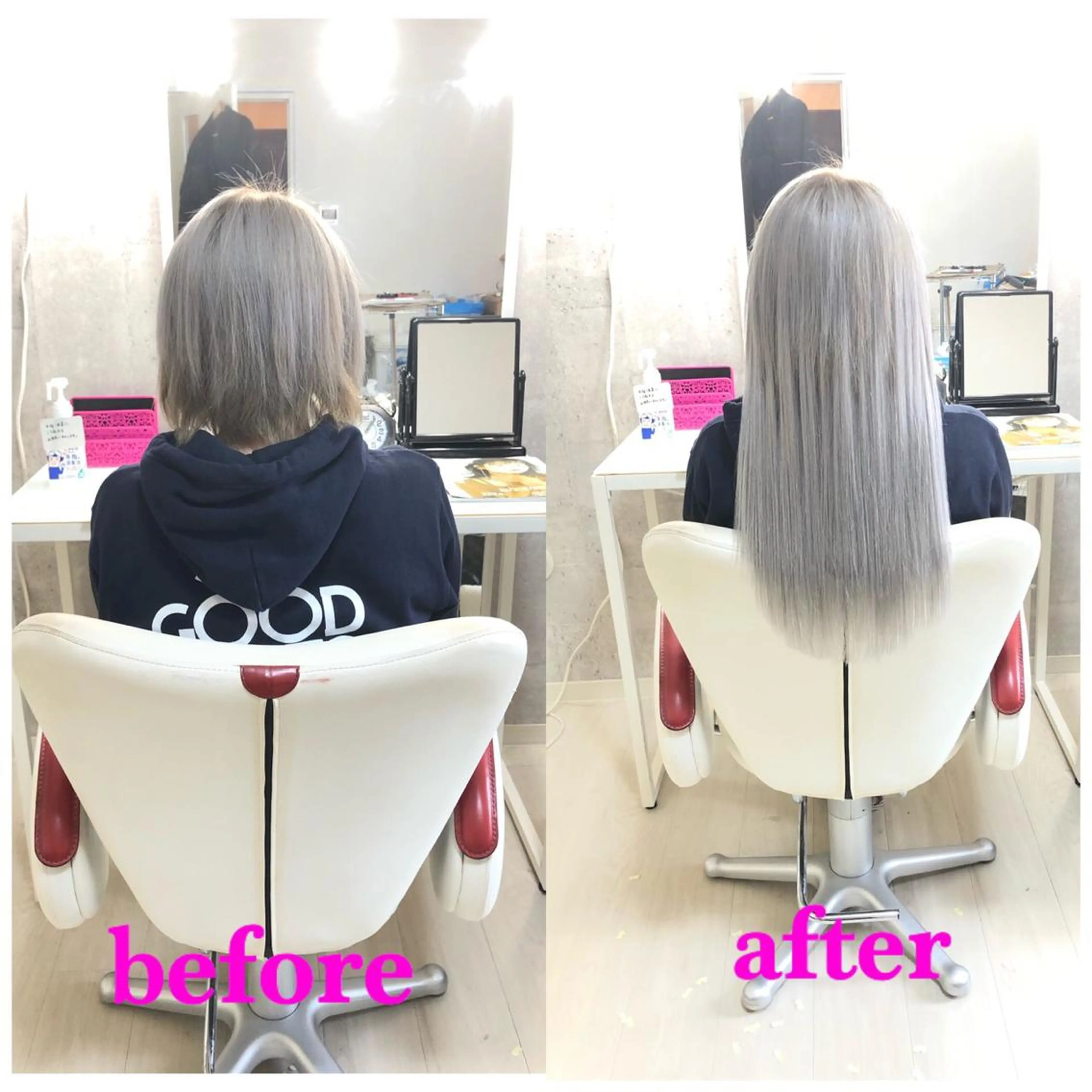 ロング エクステ 🌸ドレスアップ 心斎橋店🌸のヘアスタイル