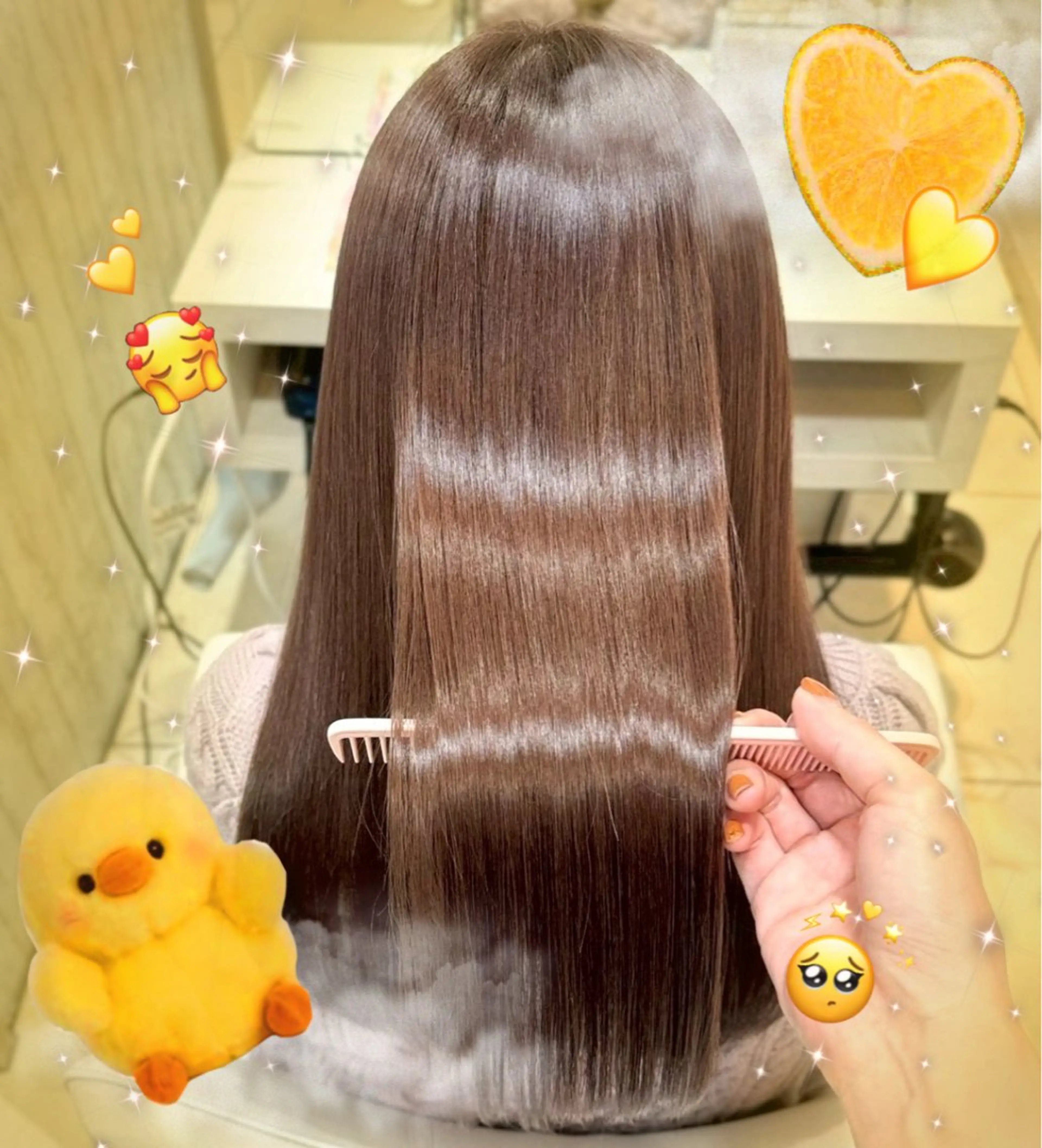 カラー ブラウンカラー ヘアカラー 🍒垢抜け艶カラー 🍒【SAWA】のヘアスタイル