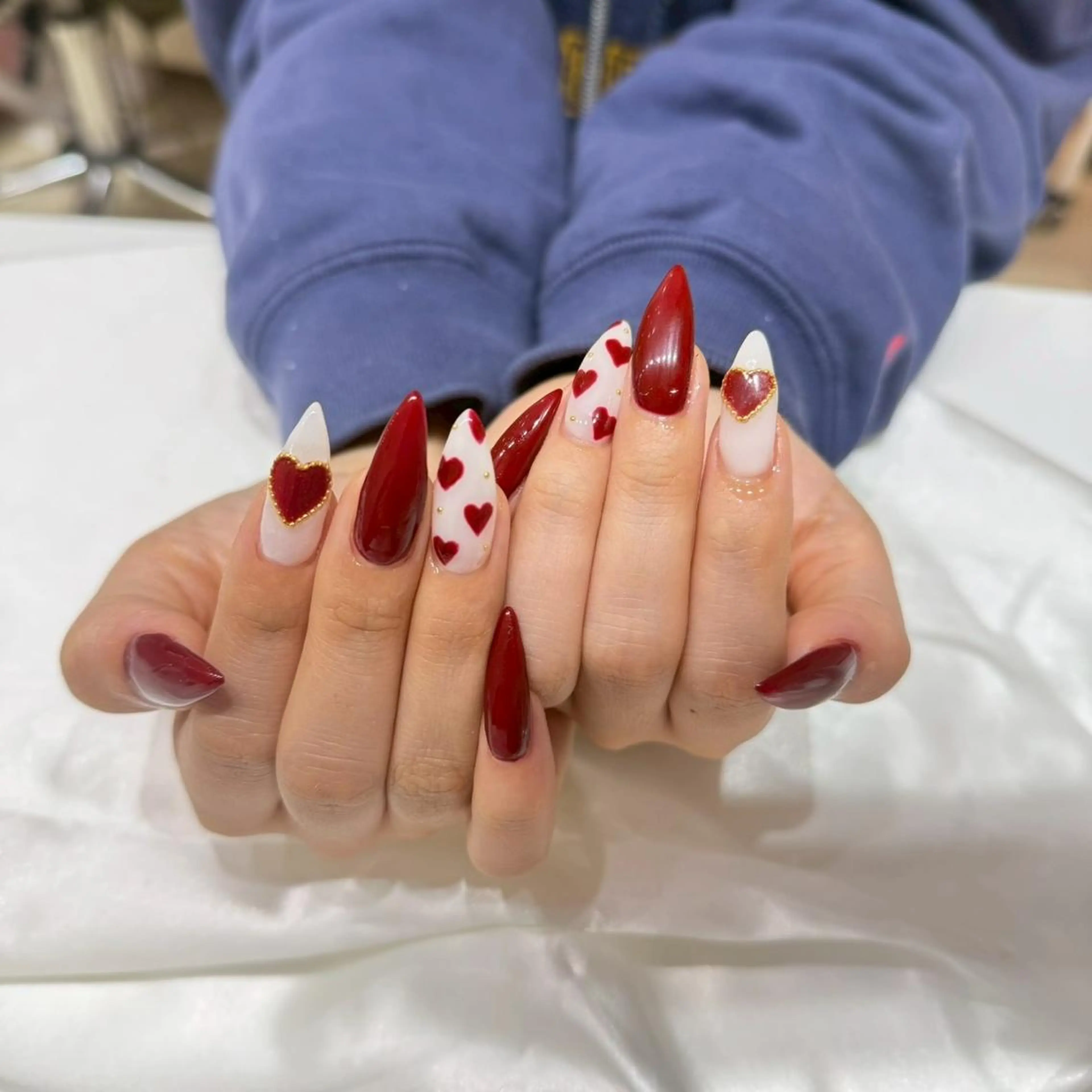 セミロング ハンドネイル Ashliy大宮♡ アシュリーのネイルデザイン